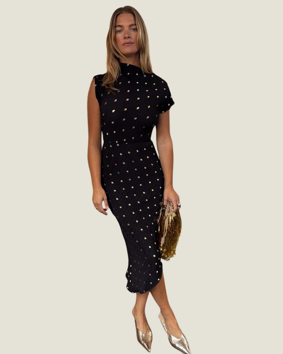 sachin and babi light blue dress Penelope Plisse Dress – Guizio
