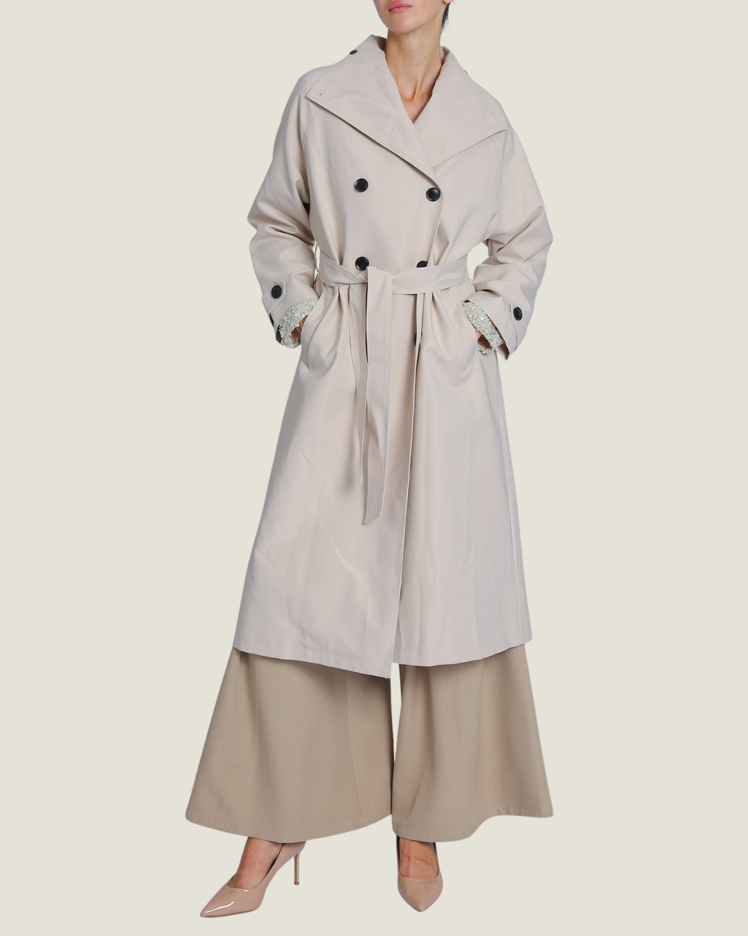 Samantha Classic Trench Coat