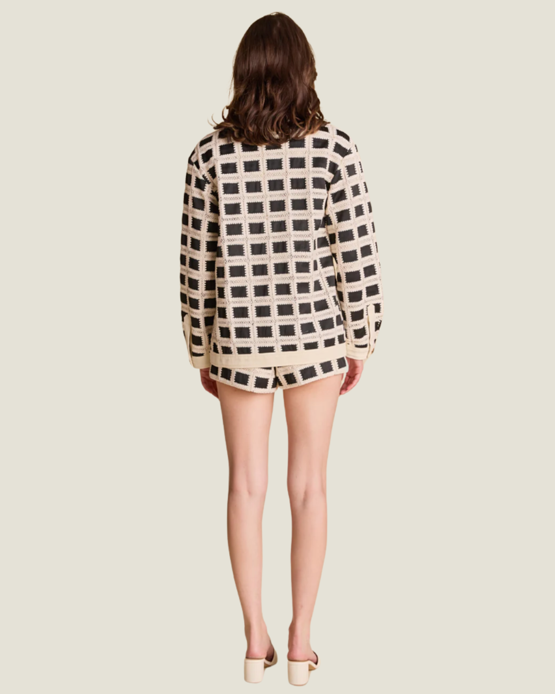 The Mavis: Crochet Oversized Shirt
