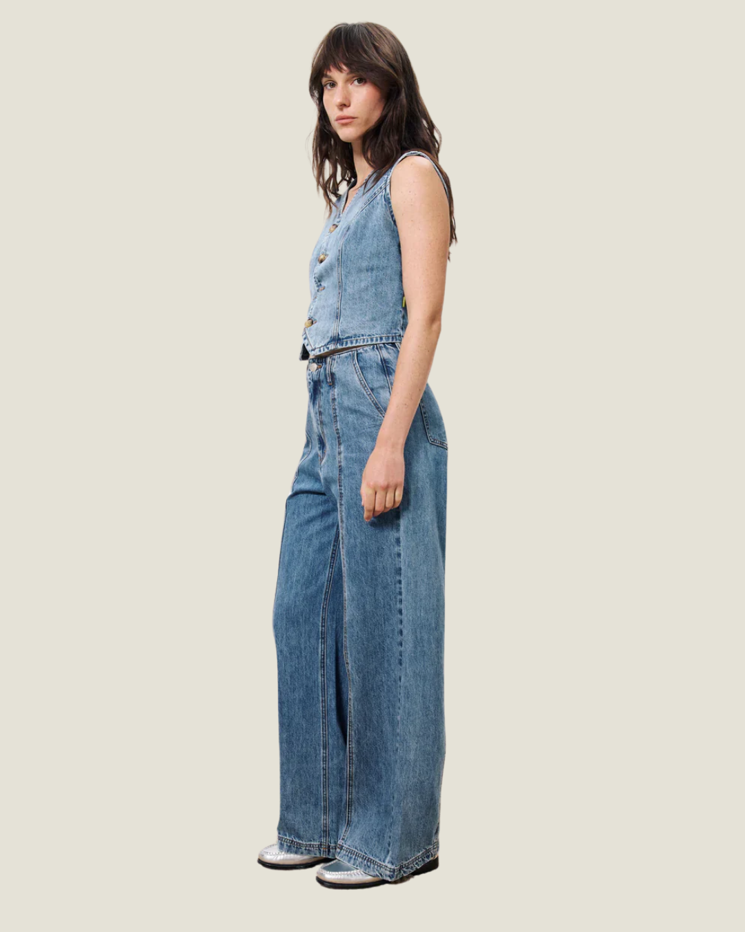 The Retro Revival: Wide-Leg Jeans
