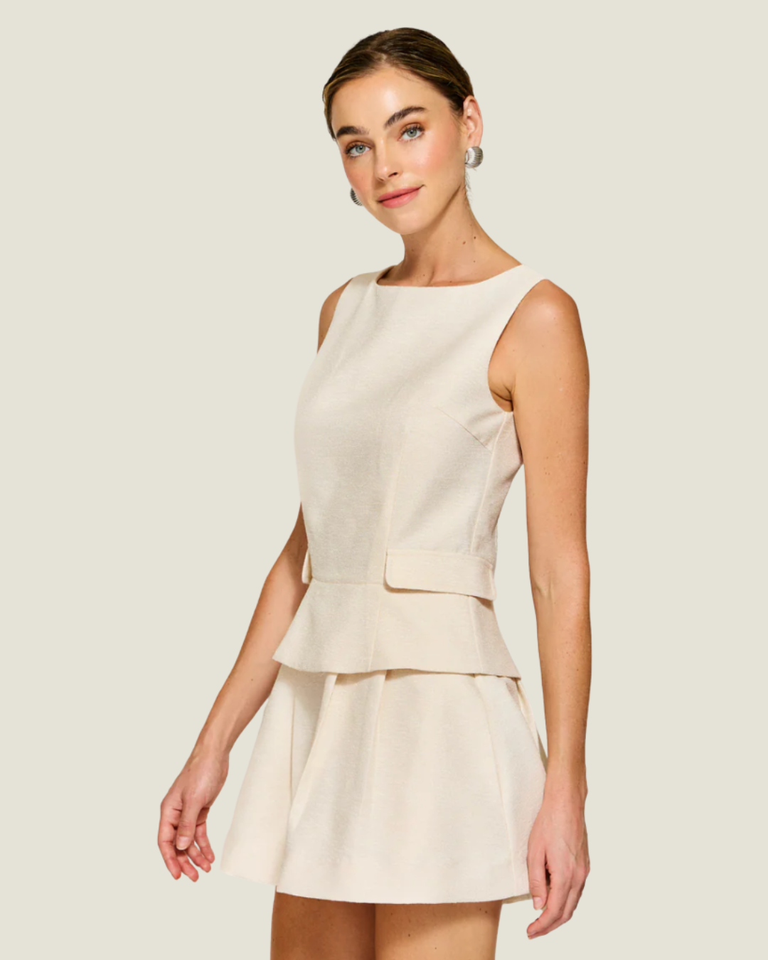 The Adella: Line & Dot Dress