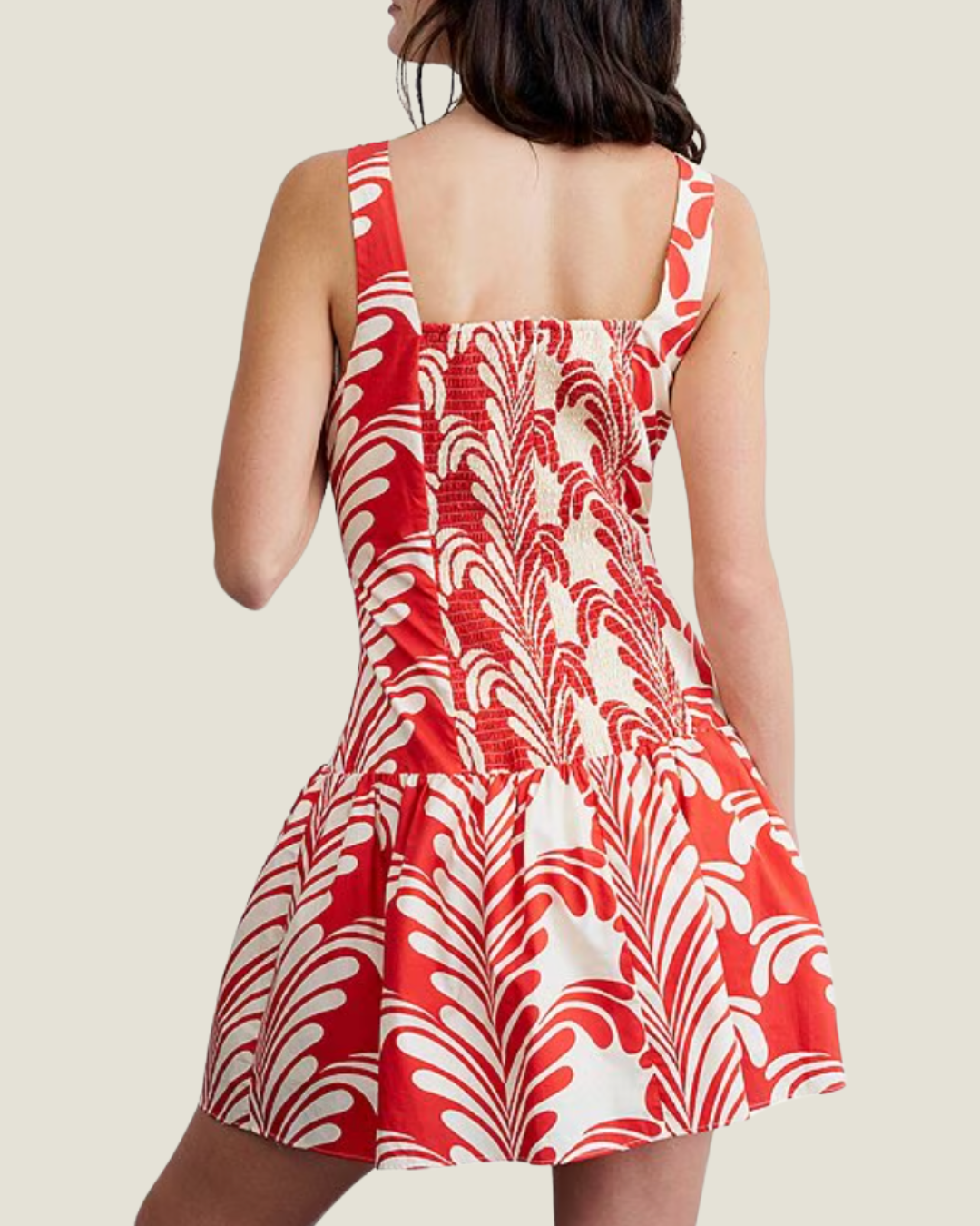 The Kira: Sleeveless Poplin Mini Dress