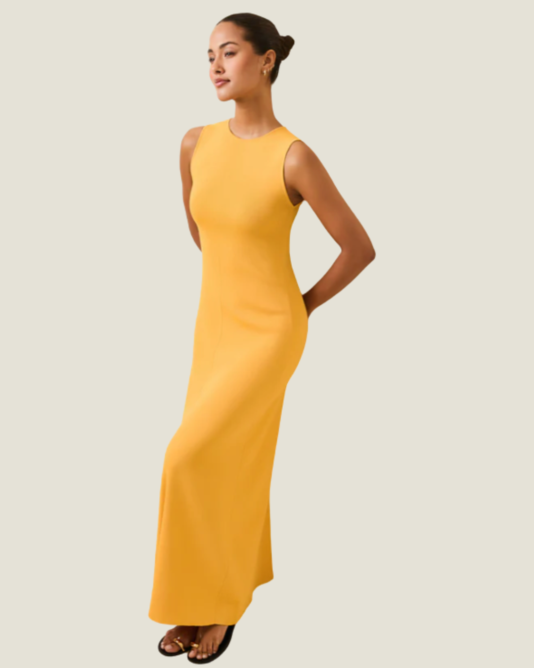 The Lucerne: Solid & Striped Dress