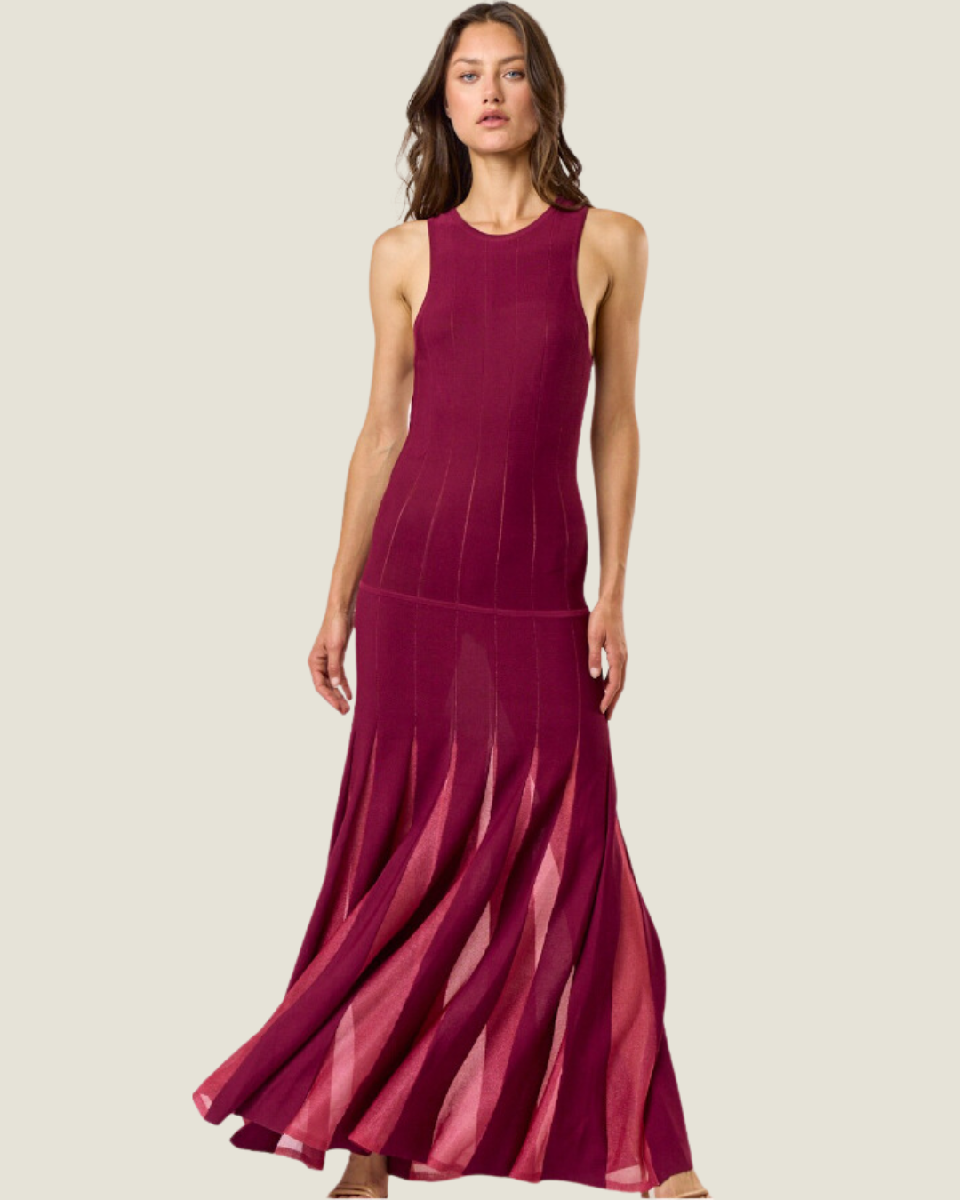 taylor burgundy dress Tally Taylor Robe 4445C-Burgundy