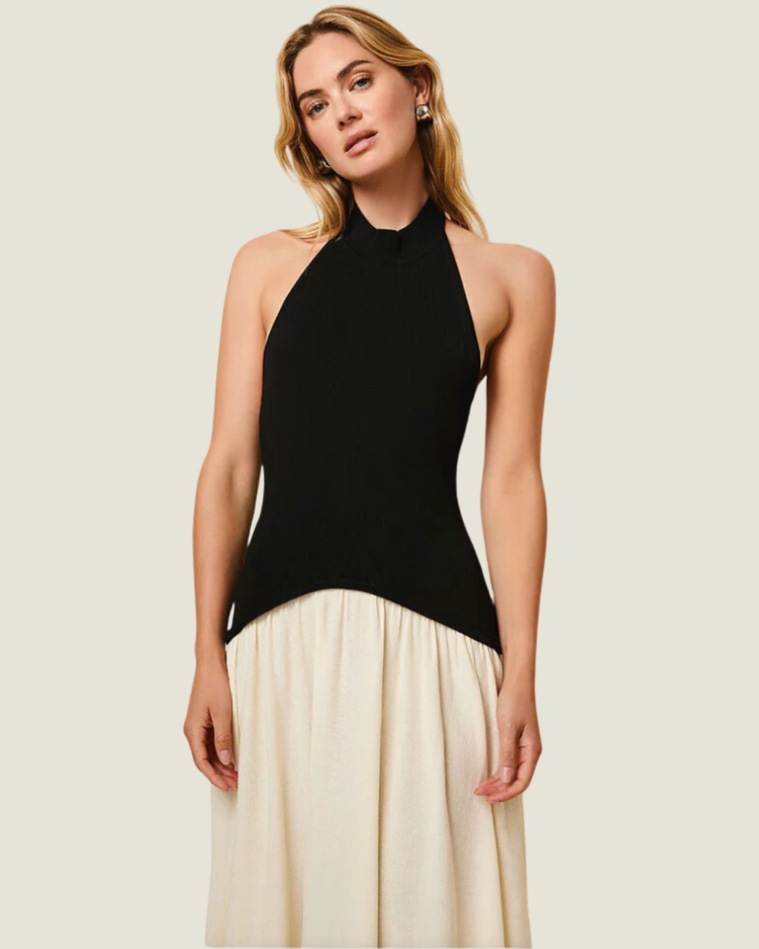 The Halter Soglio Dress: Nior