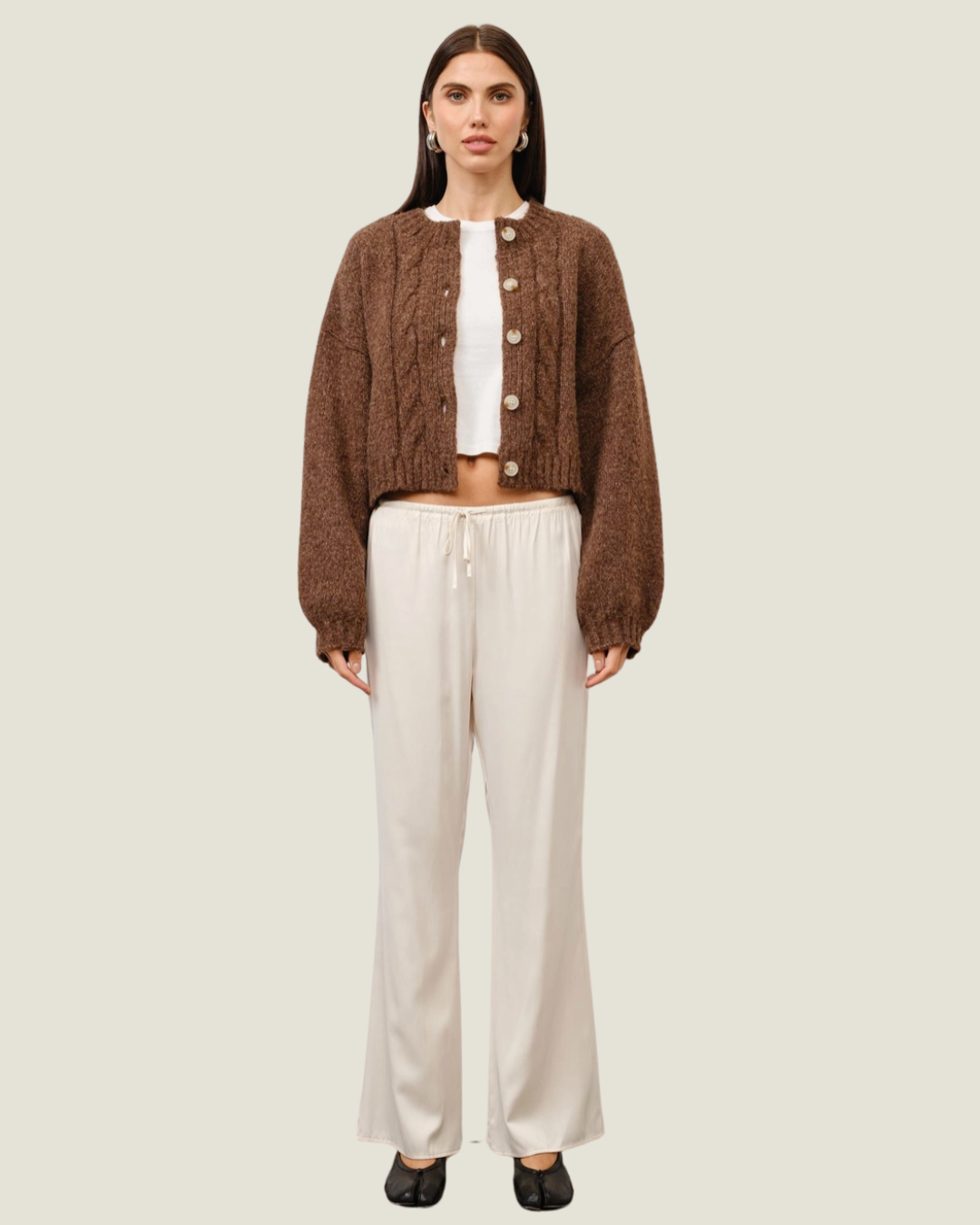 The Luna: Satin Drawstring Pants