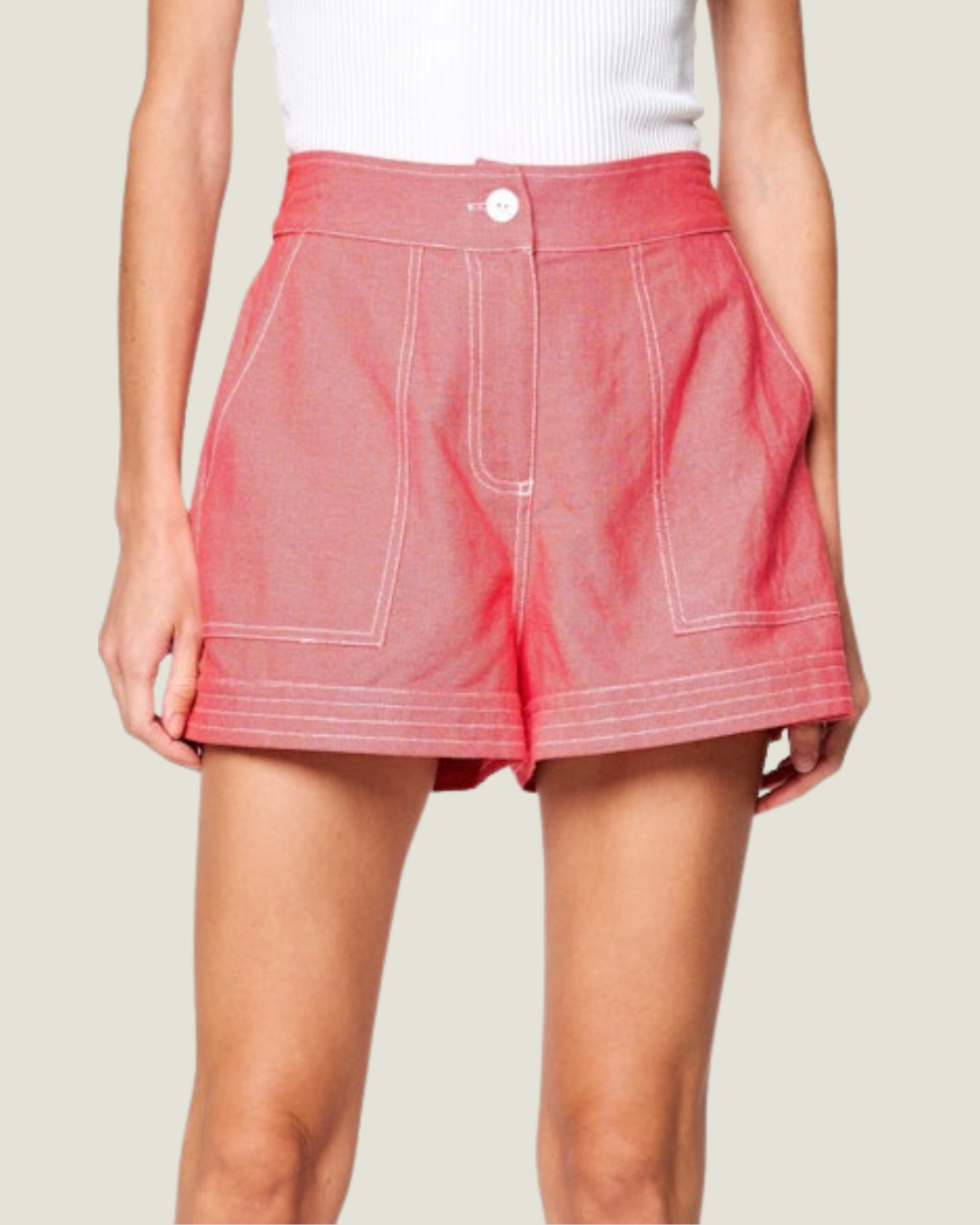 The Harley: Elastic Waist Shorts