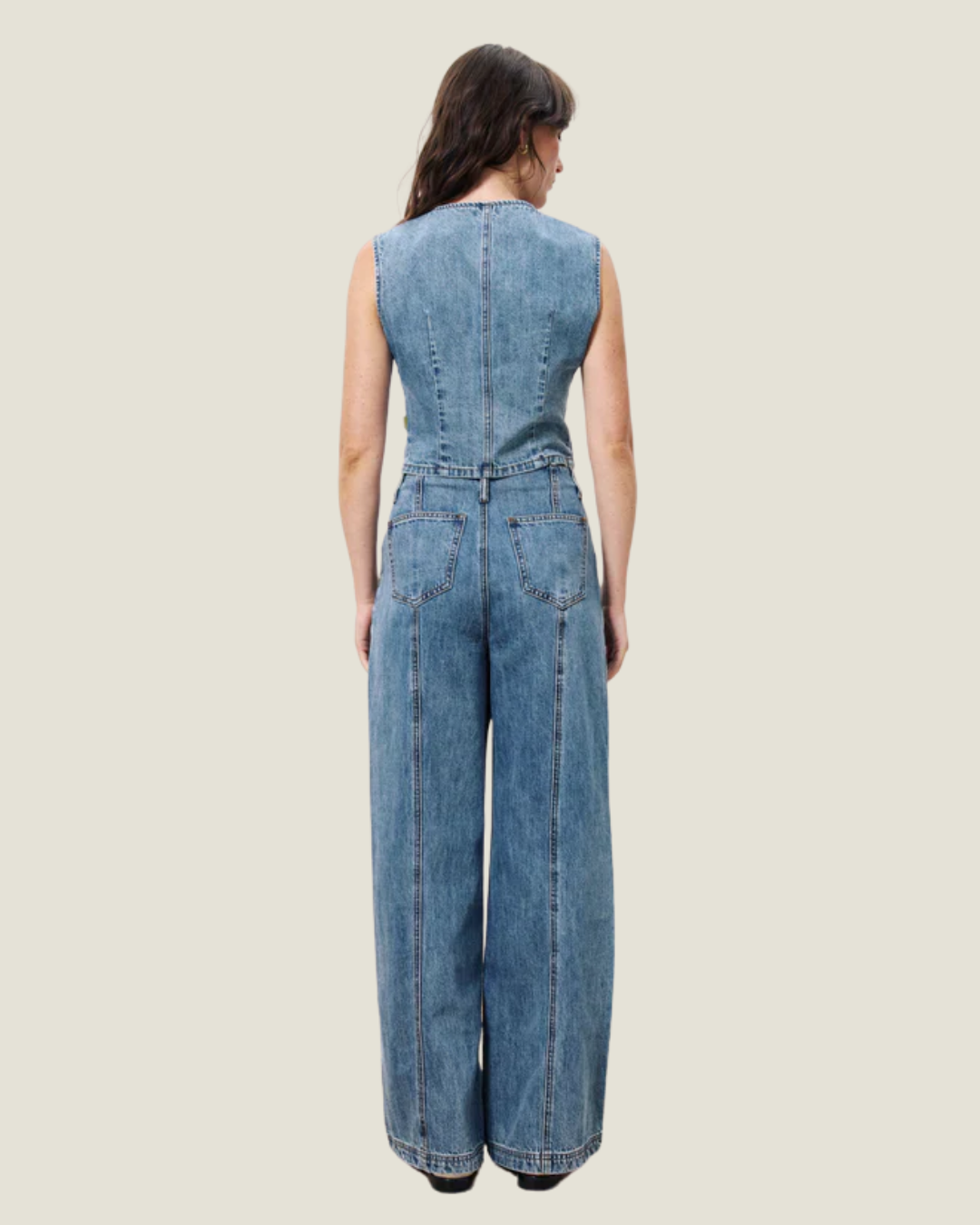 The Retro Revival: Wide-Leg Jeans