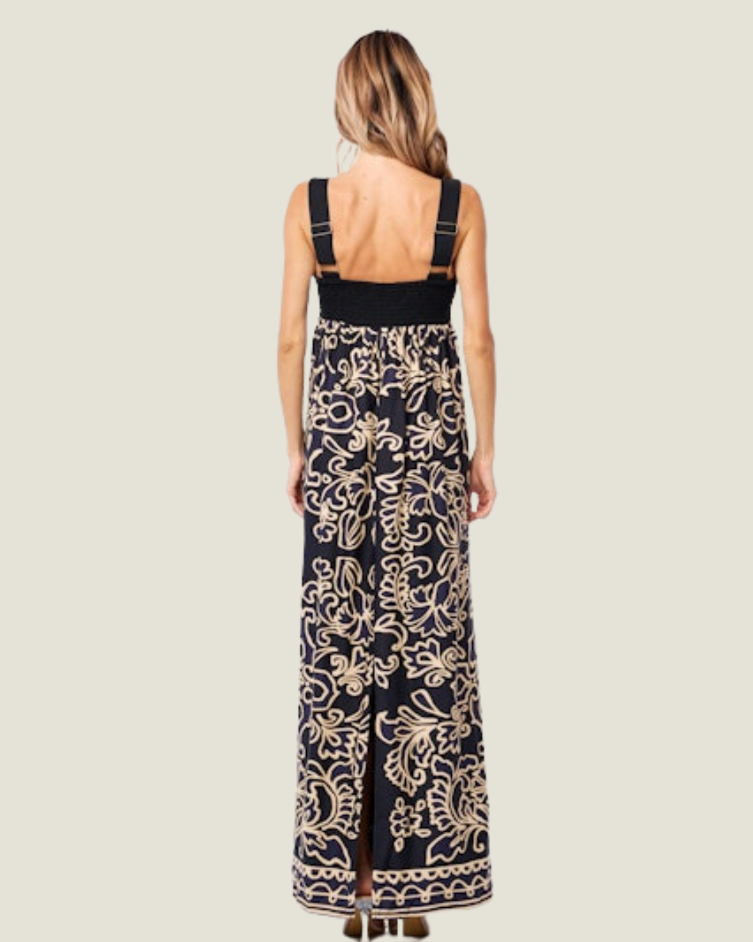 The Phillipa: Medallion Print Maxi