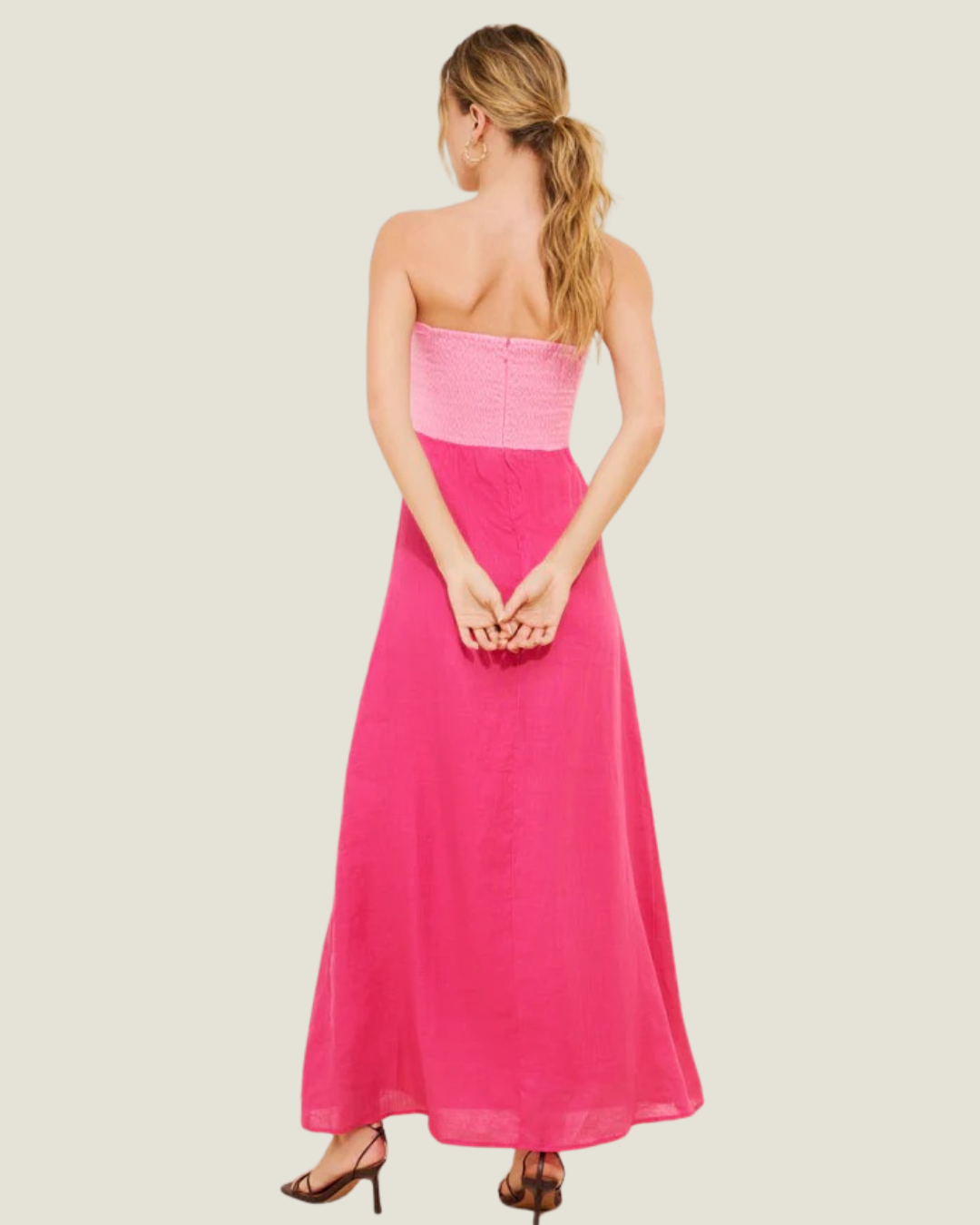 The Melody: Linen Maxi Dress