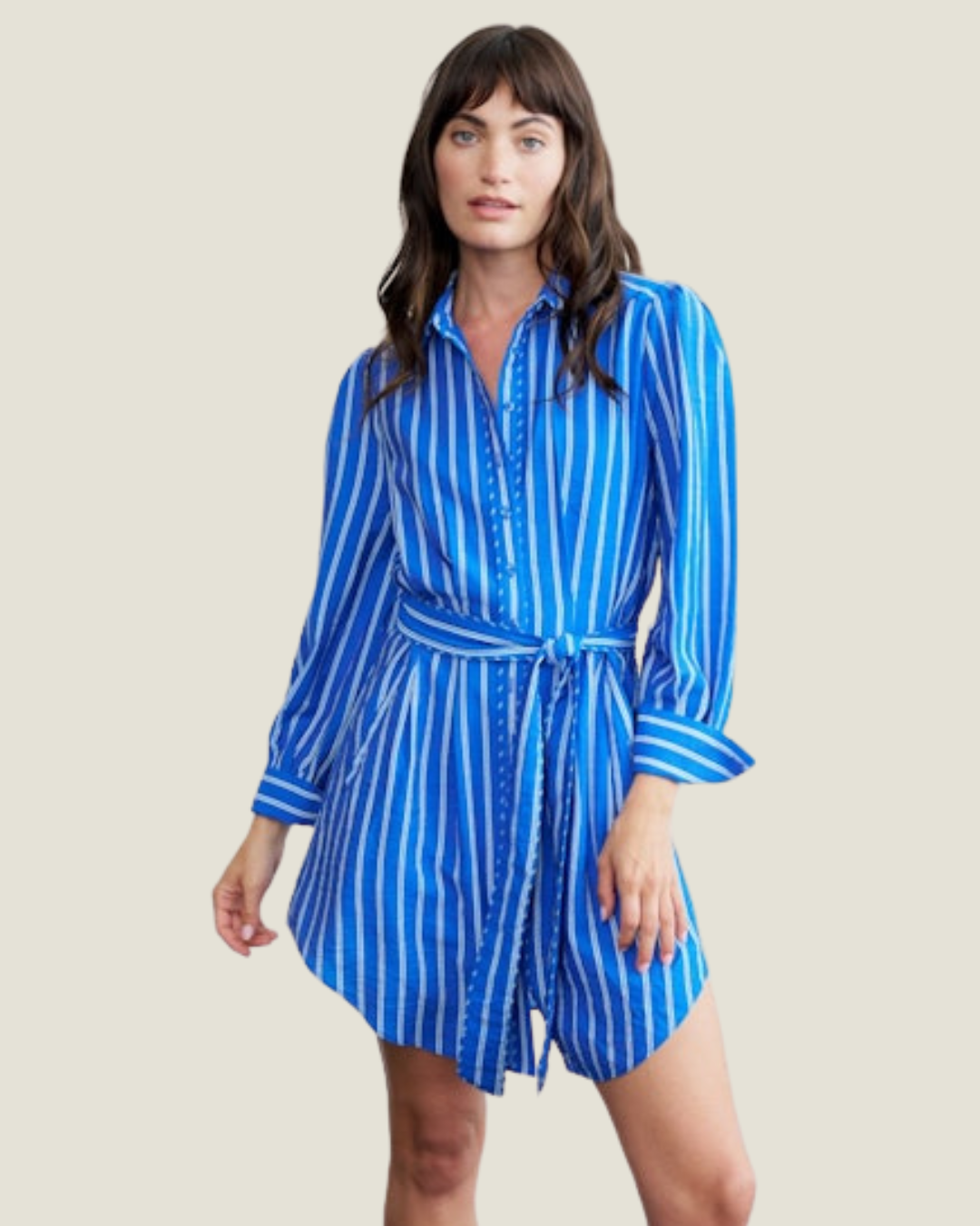 The Collins: Striped Mini Dress