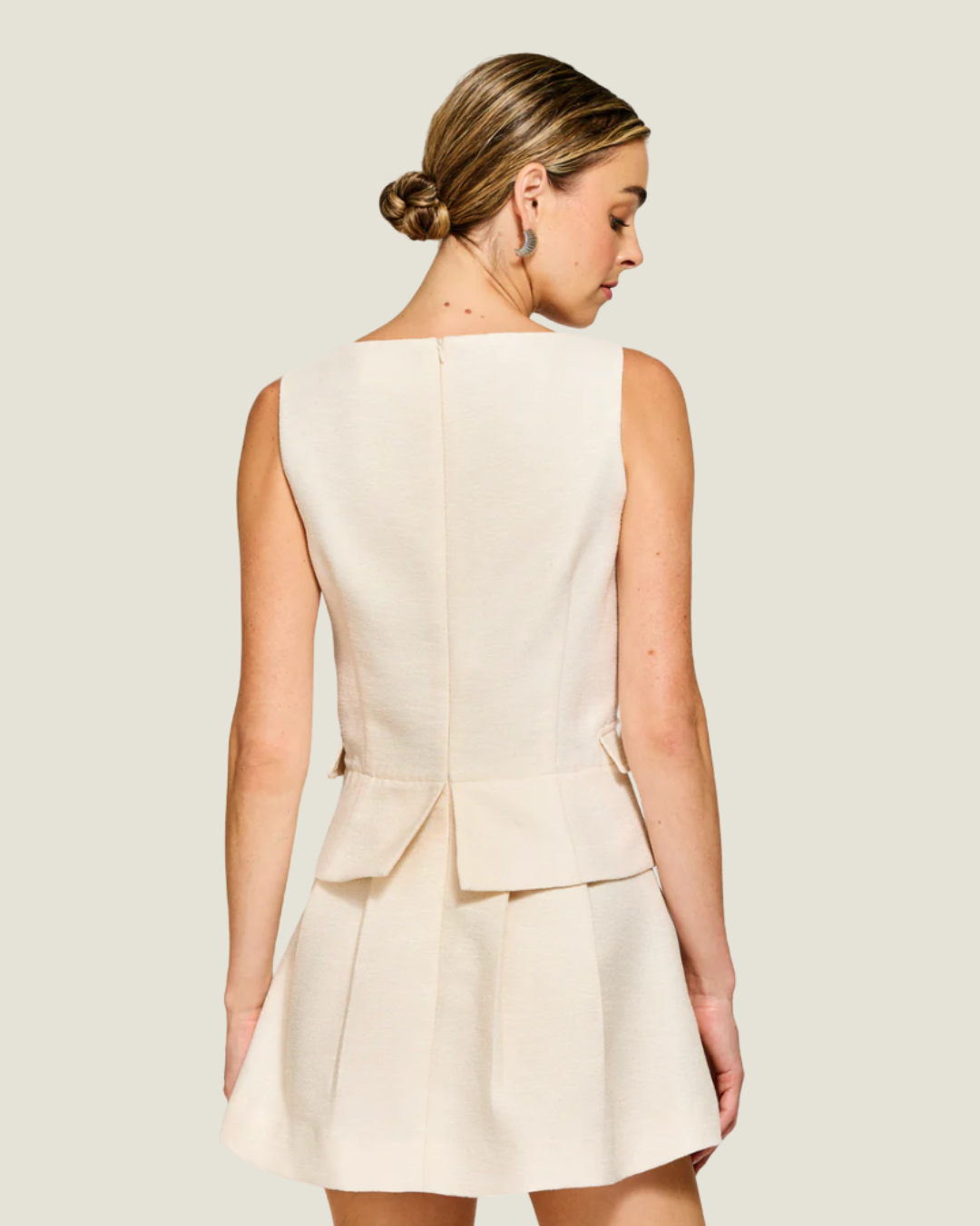 The Adella: Line & Dot Dress