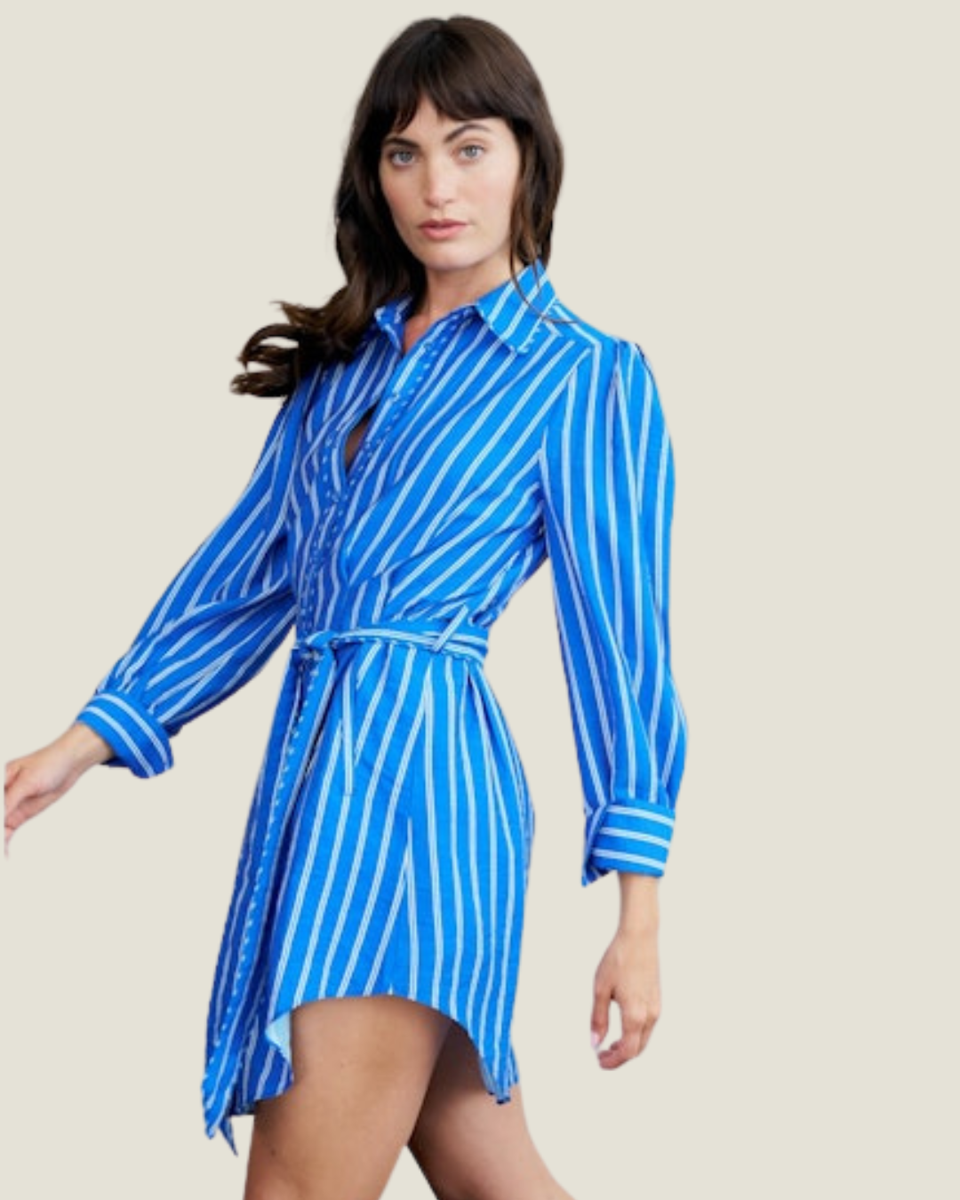The Collins: Striped Mini Dress