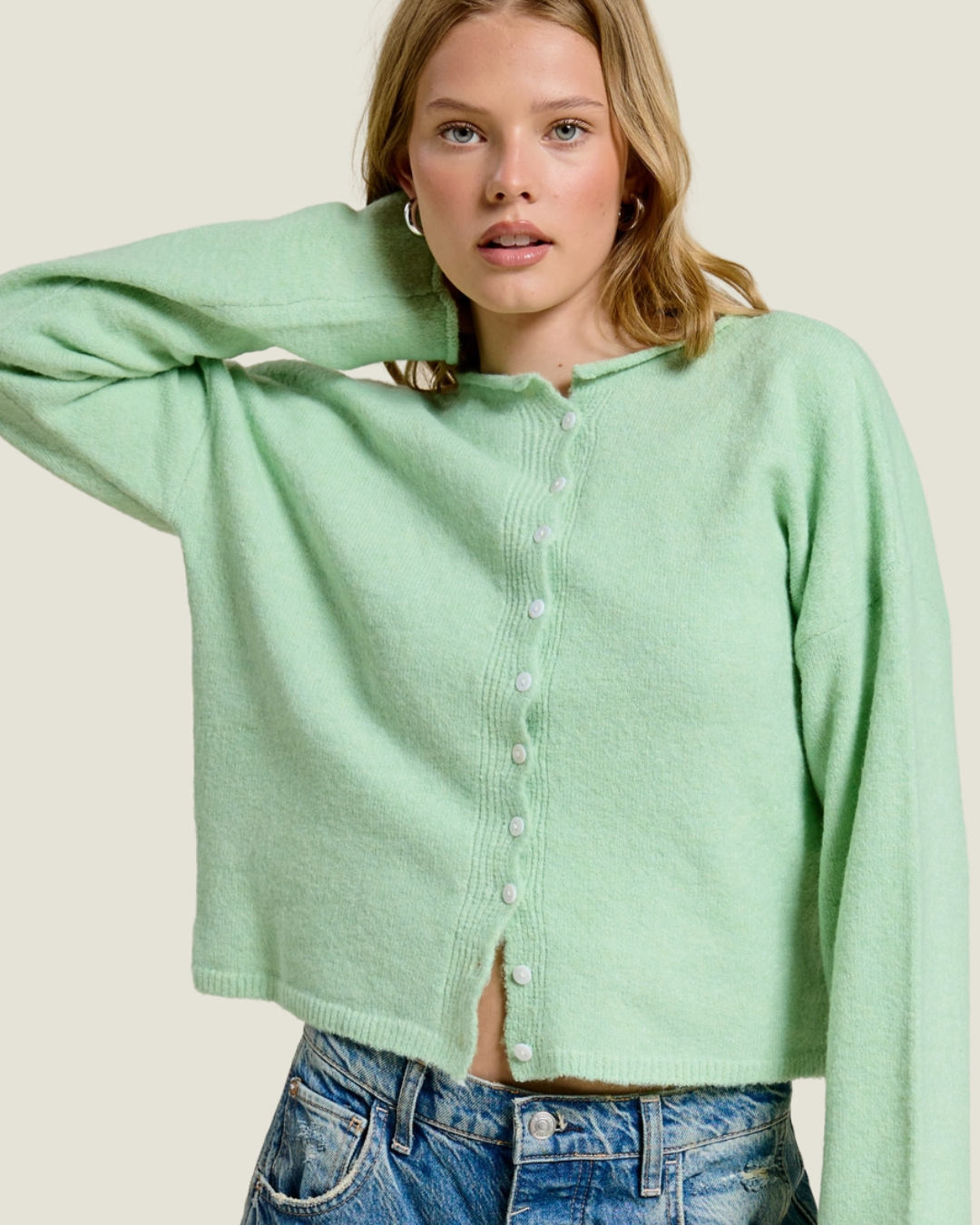 Joyce's Sister Button Down Cardigan