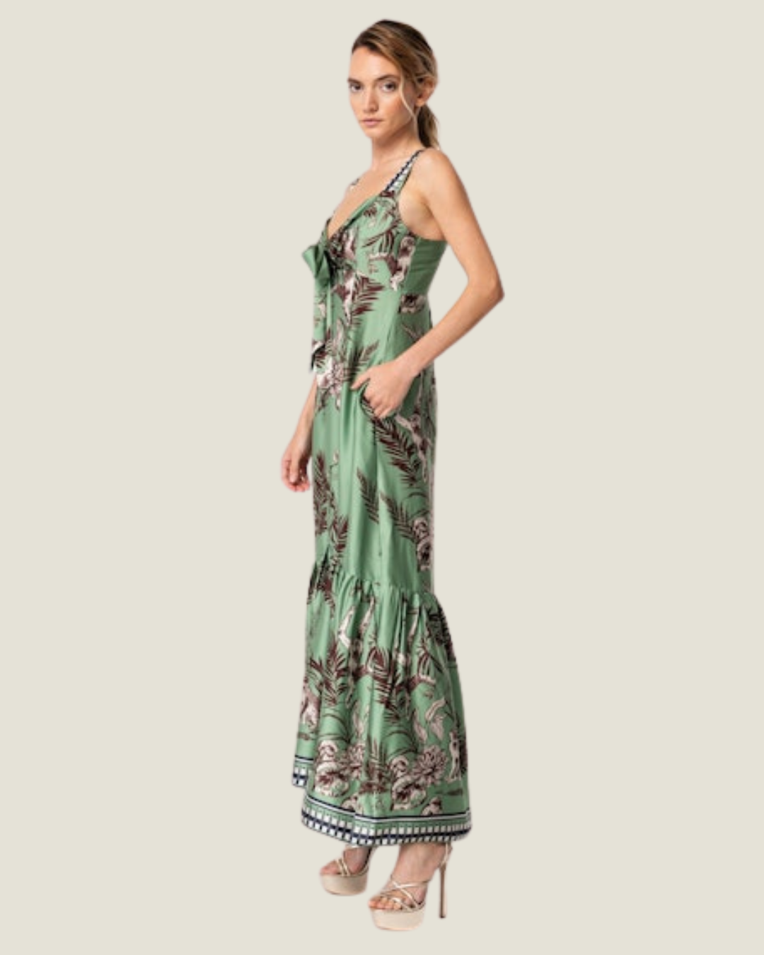 The Marisol: Maxi Printed Sundress