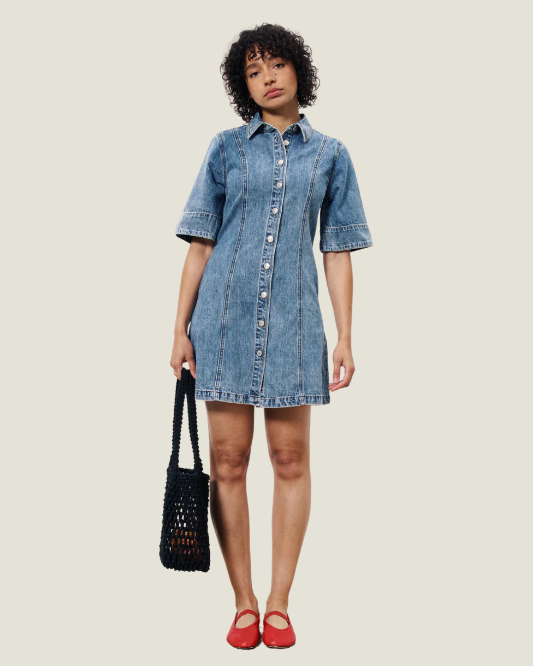 The Dakota: Tailored Denim Dress