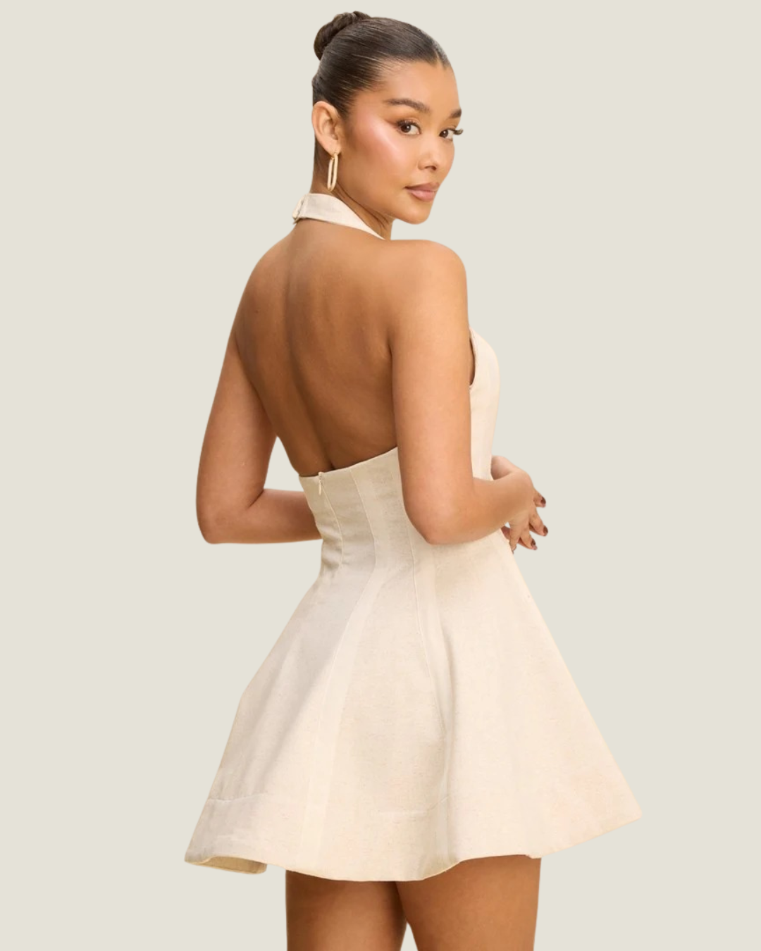 Margaux Fit & Flare Mini Dress L