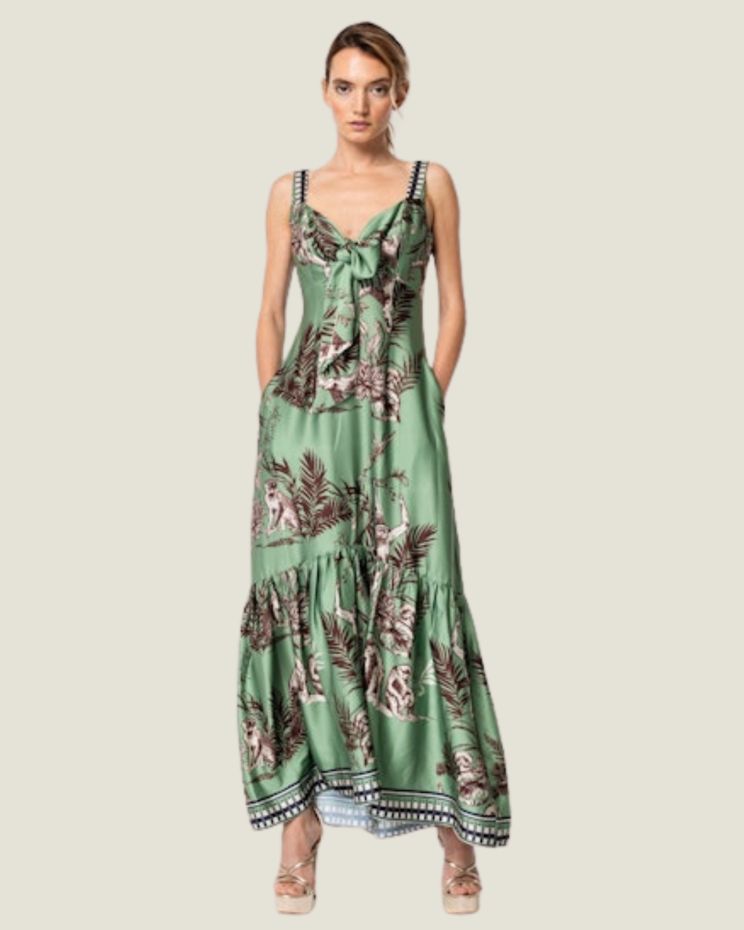 The Marisol: Maxi Printed Sundress