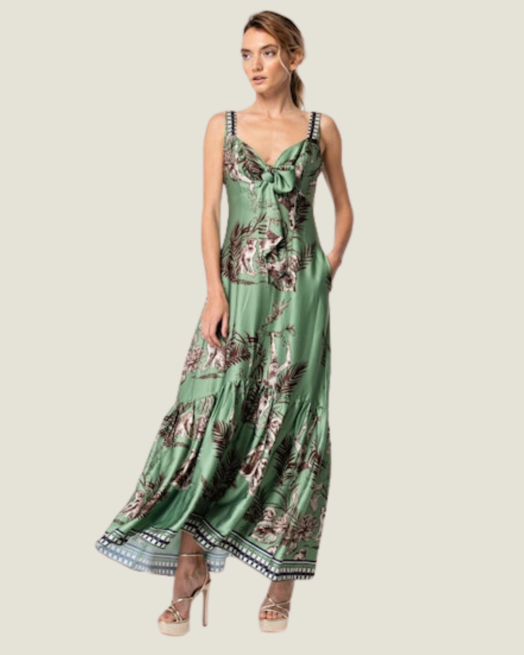 The Marisol: Maxi Printed Sundress