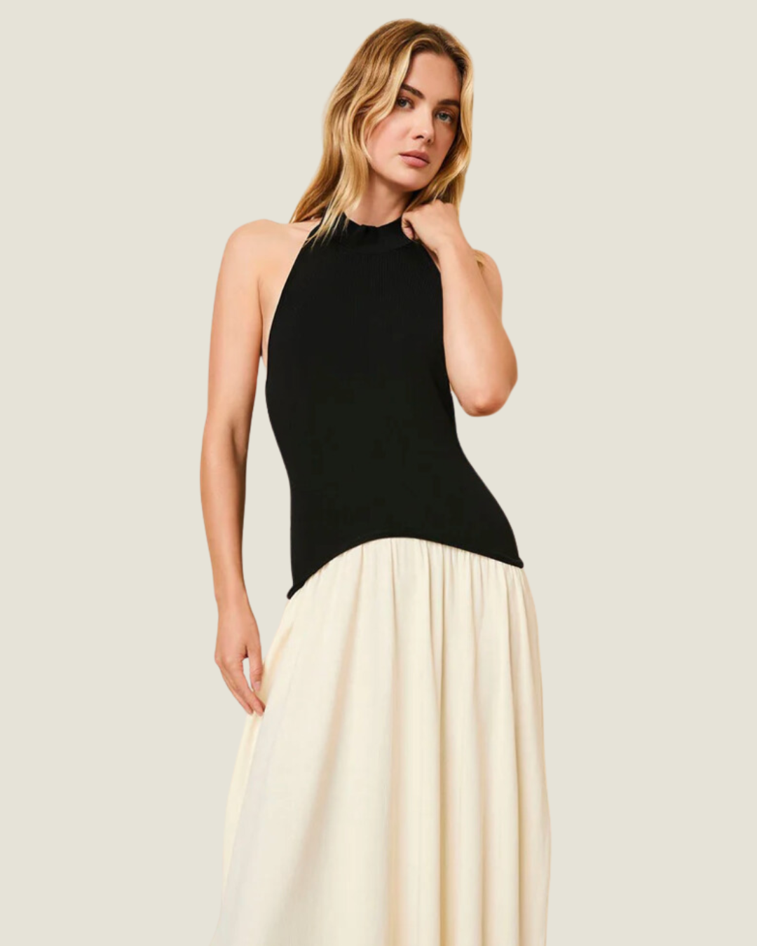 The Halter Soglio Dress: Nior