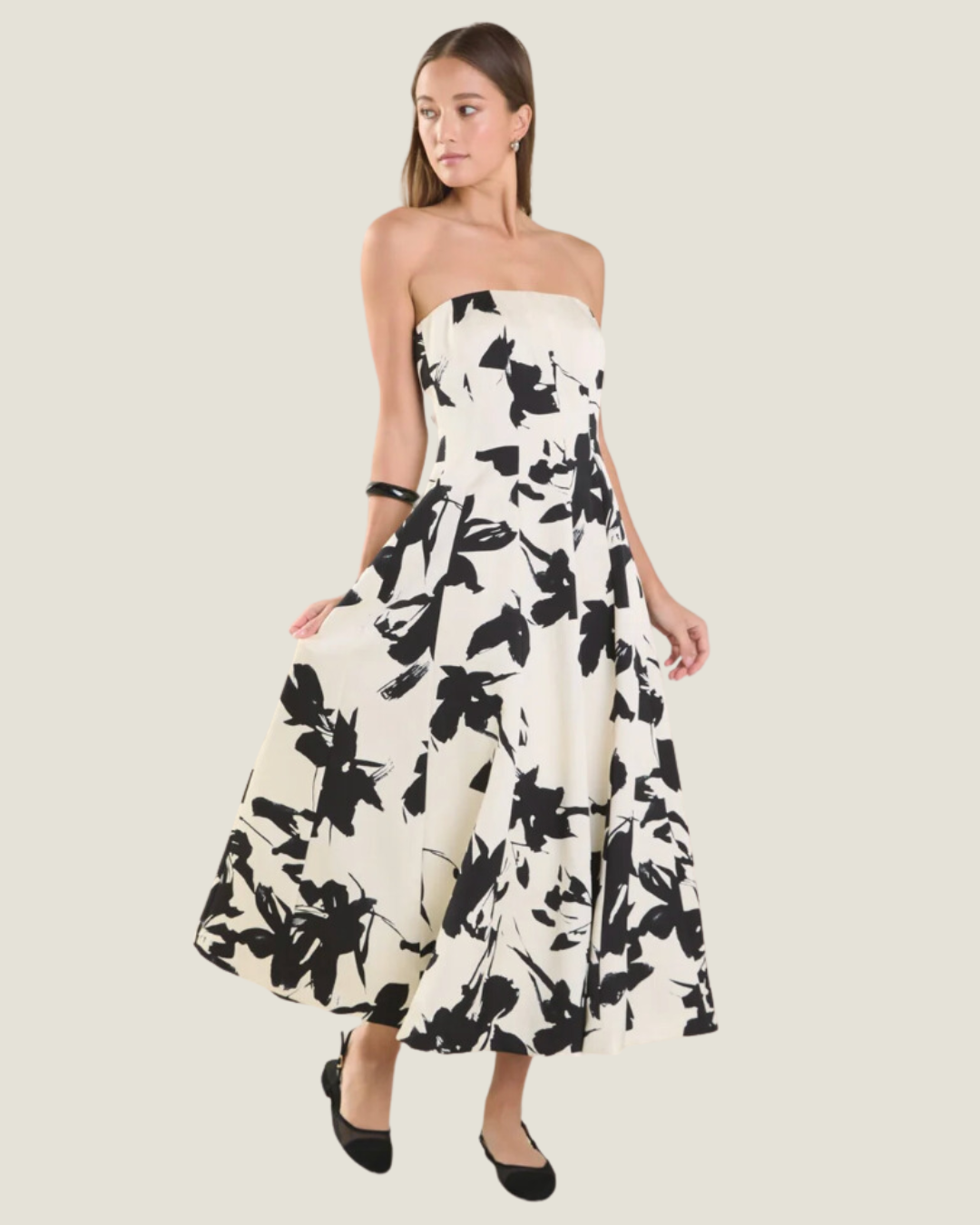 The Violetta: Strapless Maxi