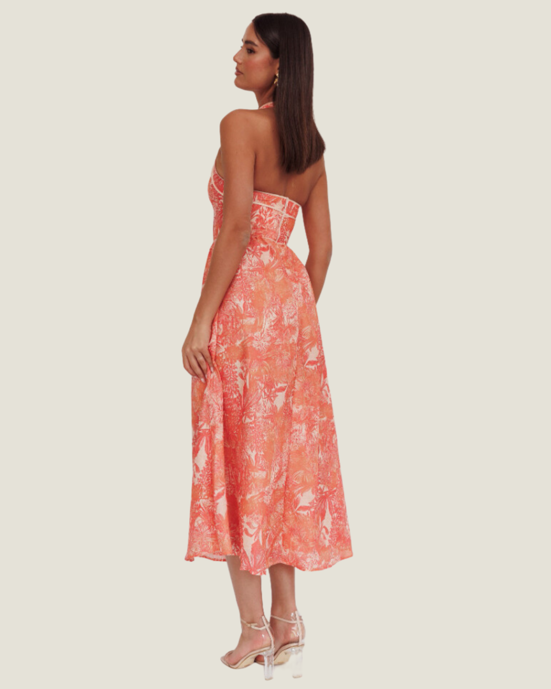 The Malibu: Printed Dress