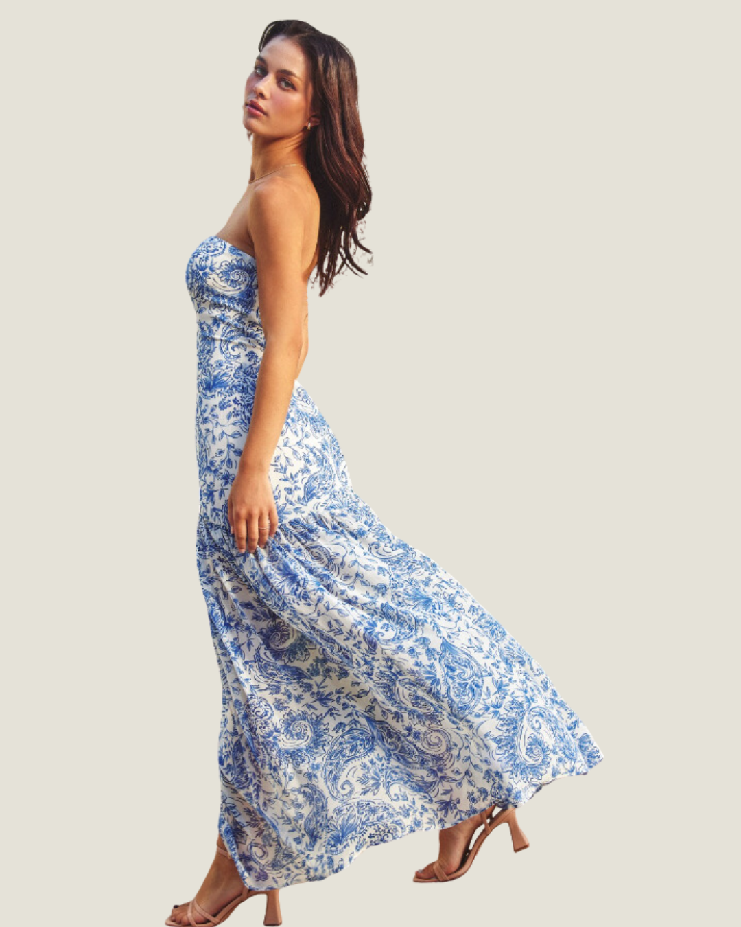 The Monroe: Drop Waist Maxi