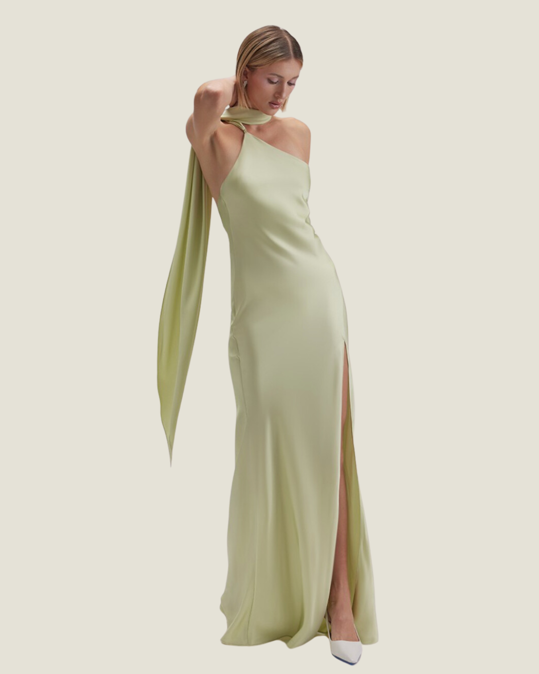 The Valentina: High-Slit Gown
