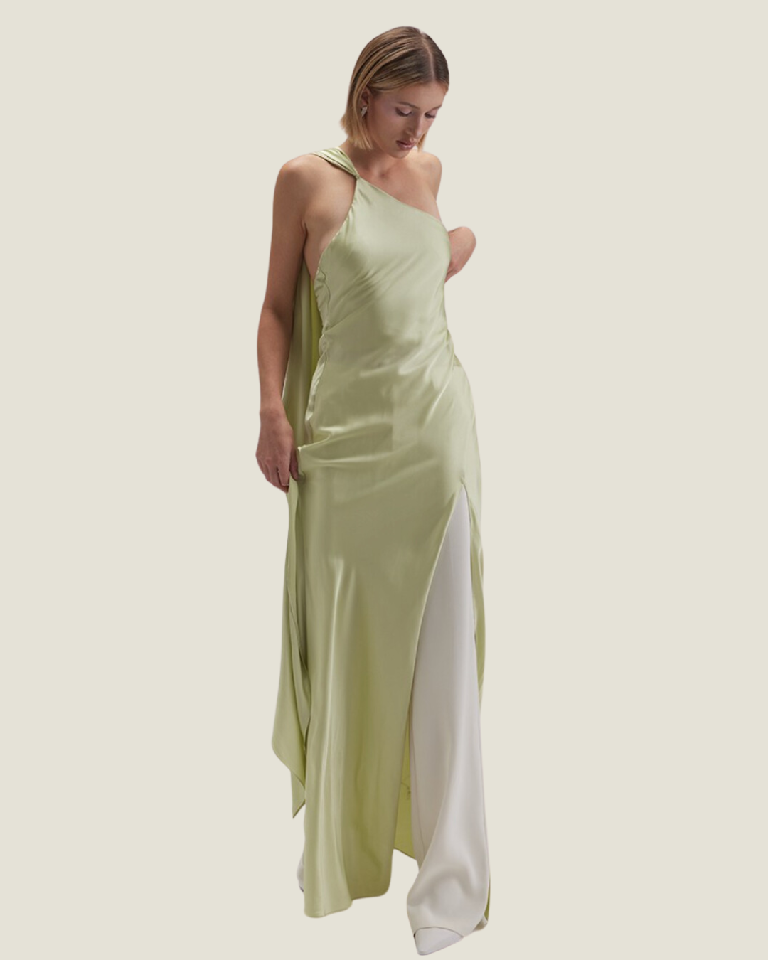 The Valentina: High-Slit Gown