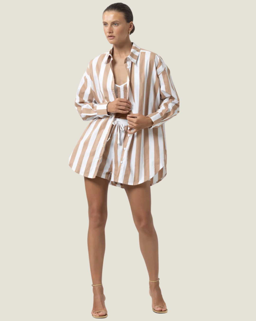 The Donovan: Poplin Striped Shirt