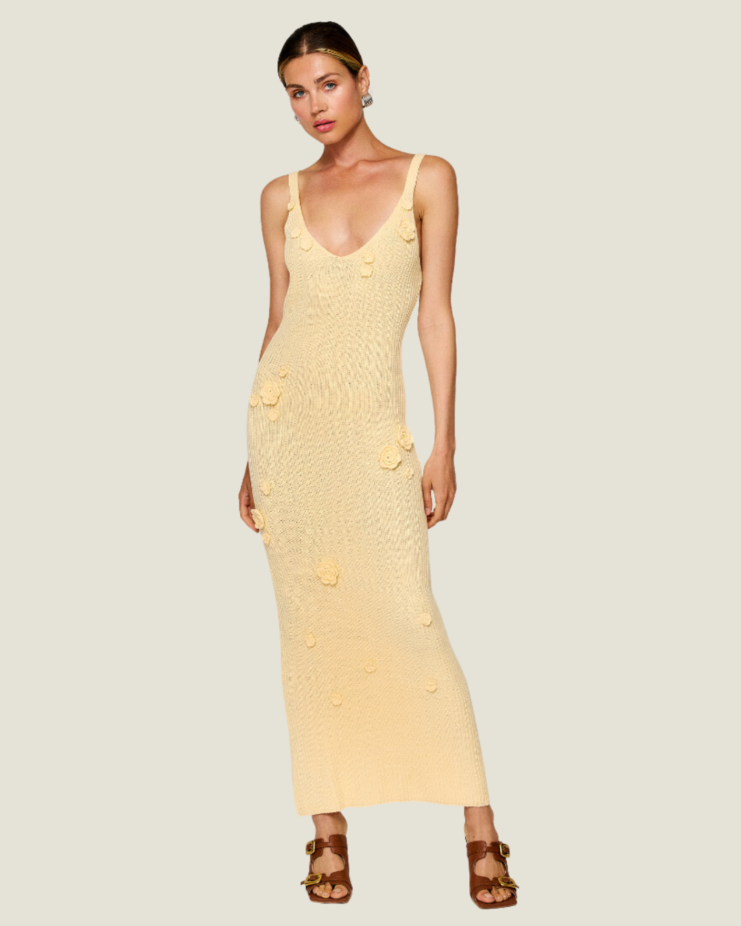 The Florence: Knit Maxi Dress