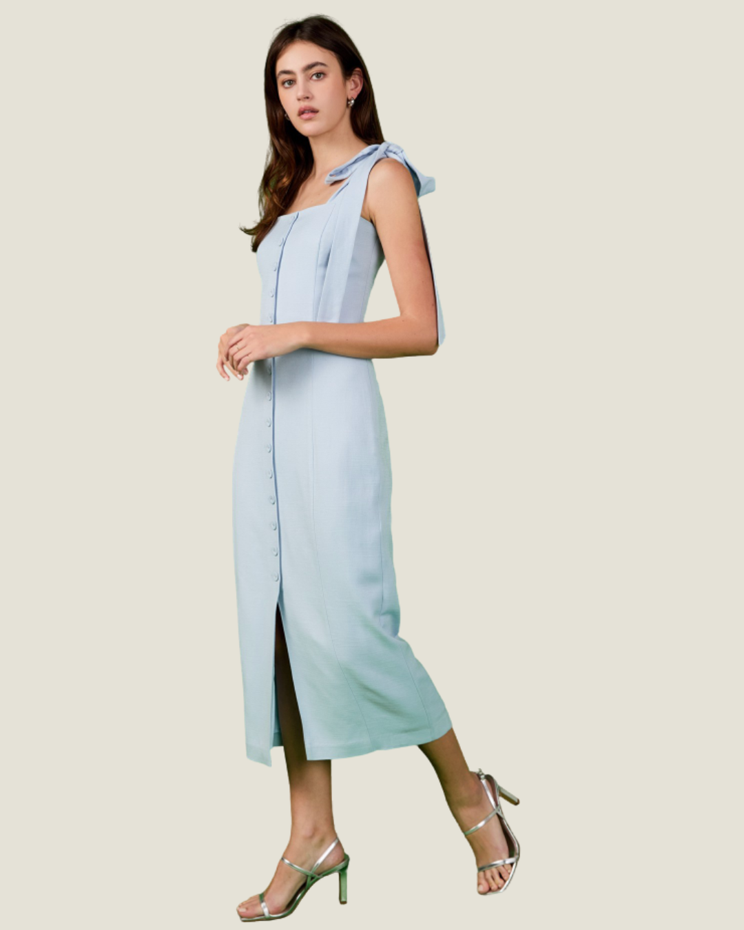 The Anna: Linen Maxi Sundress
