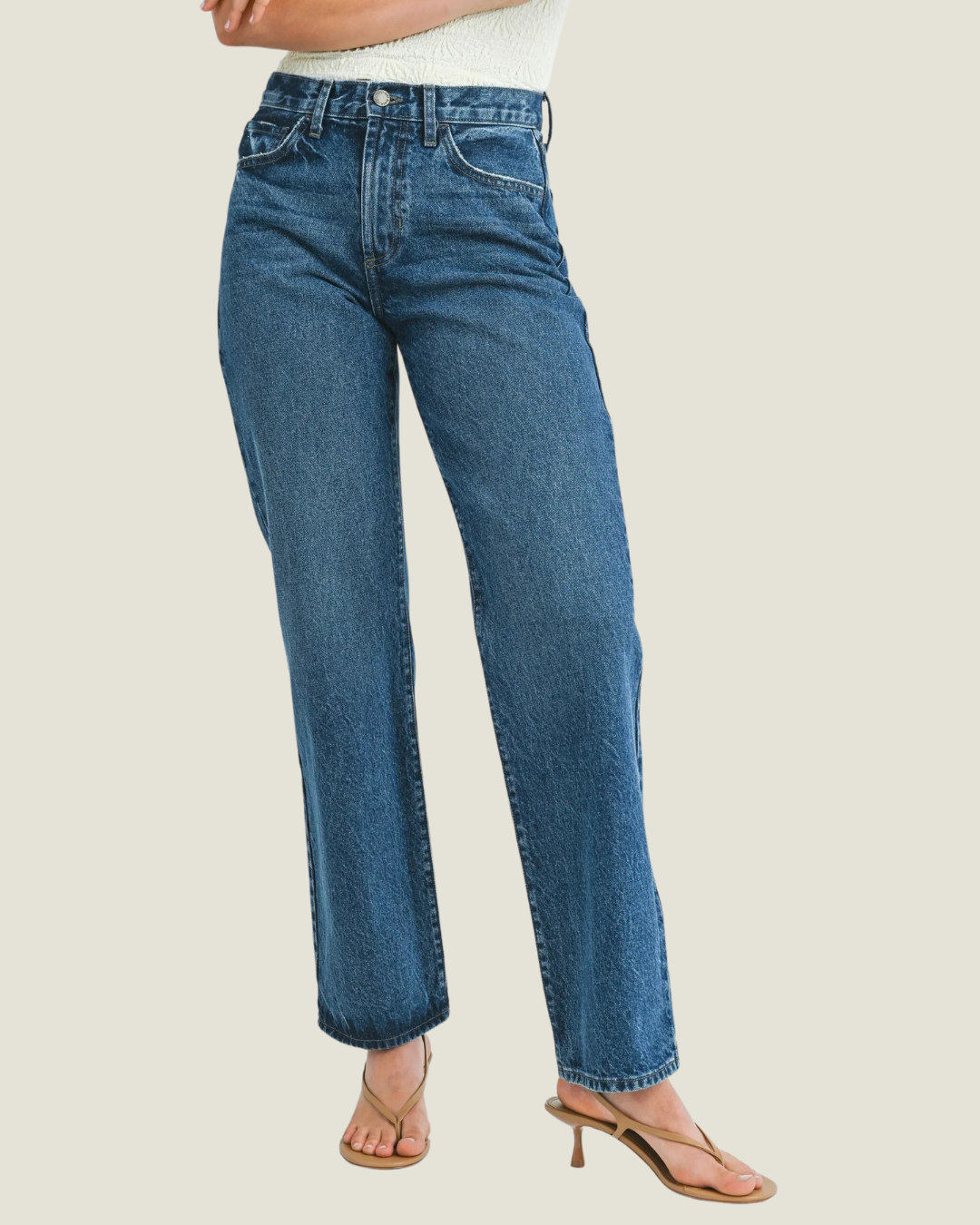 The Everly: Relaxed Straight Jeans