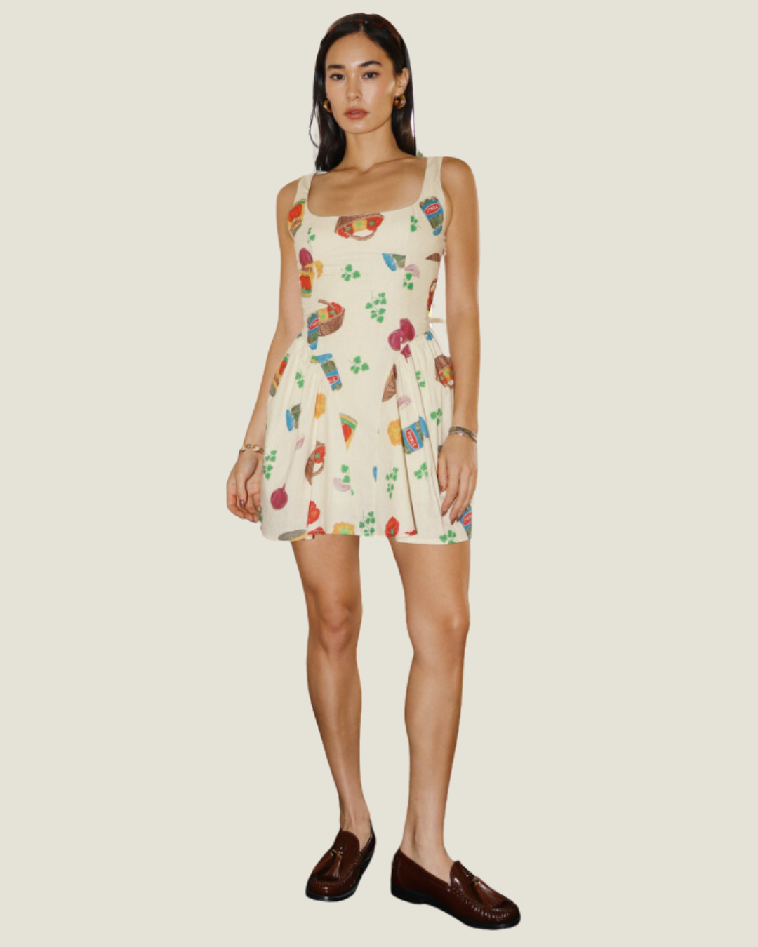 The Sunday Sun: Patterned Mini Dress