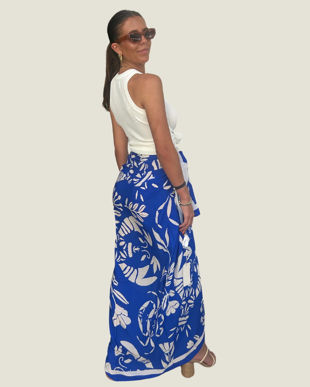 The Azure: French Inspired Sarong