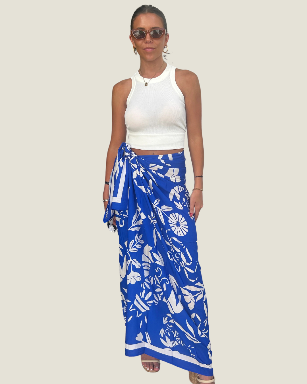 The Azure: French Inspired Sarong