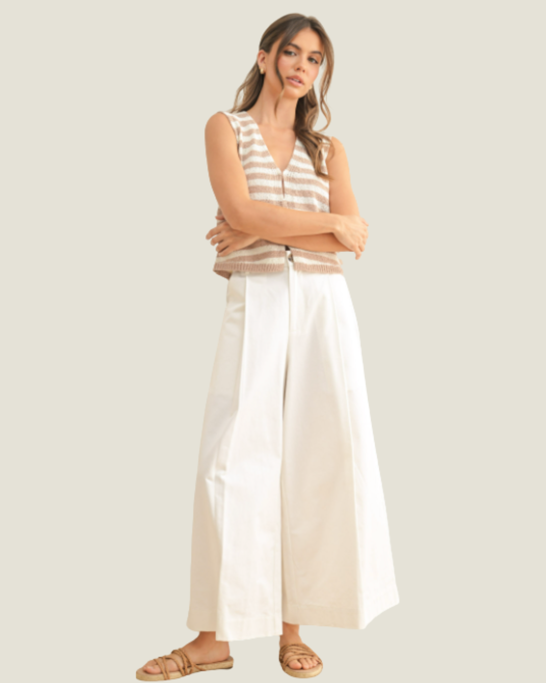 The Leni: Wide Leg Trouser