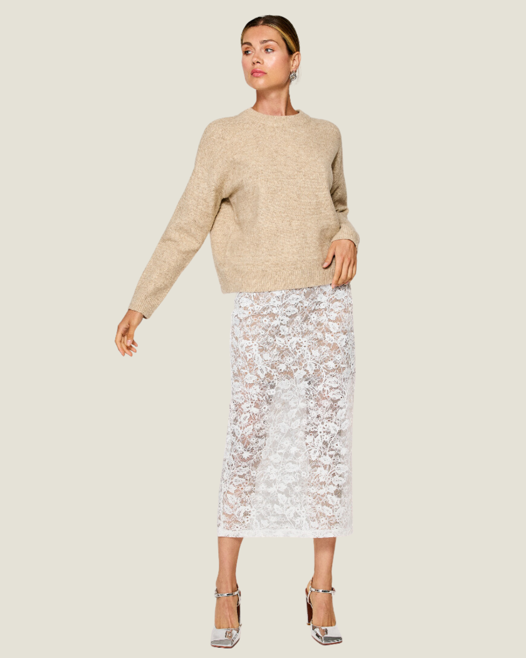 The Liliana: Lace Skirt