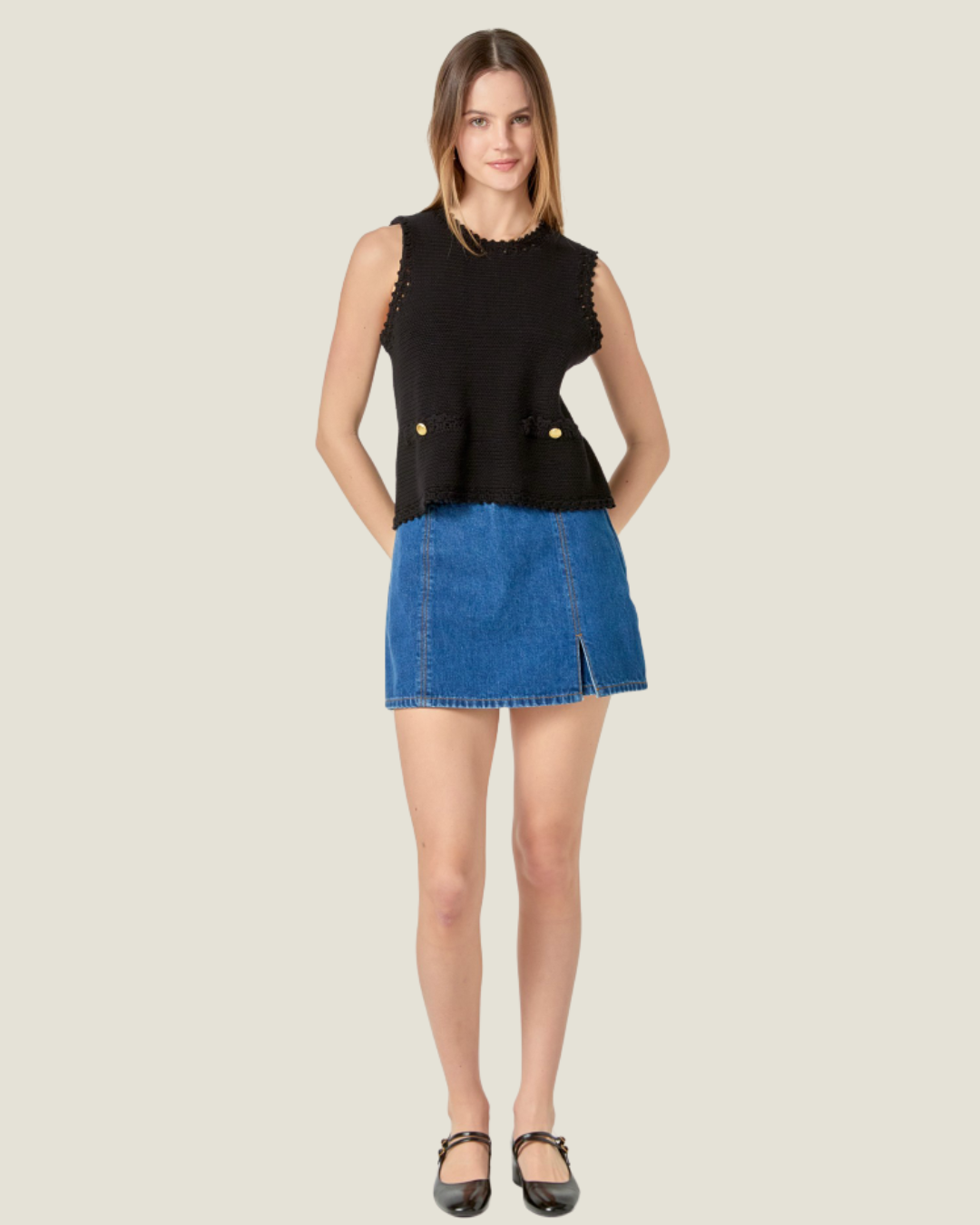 The Astoria: Knit Tank Top