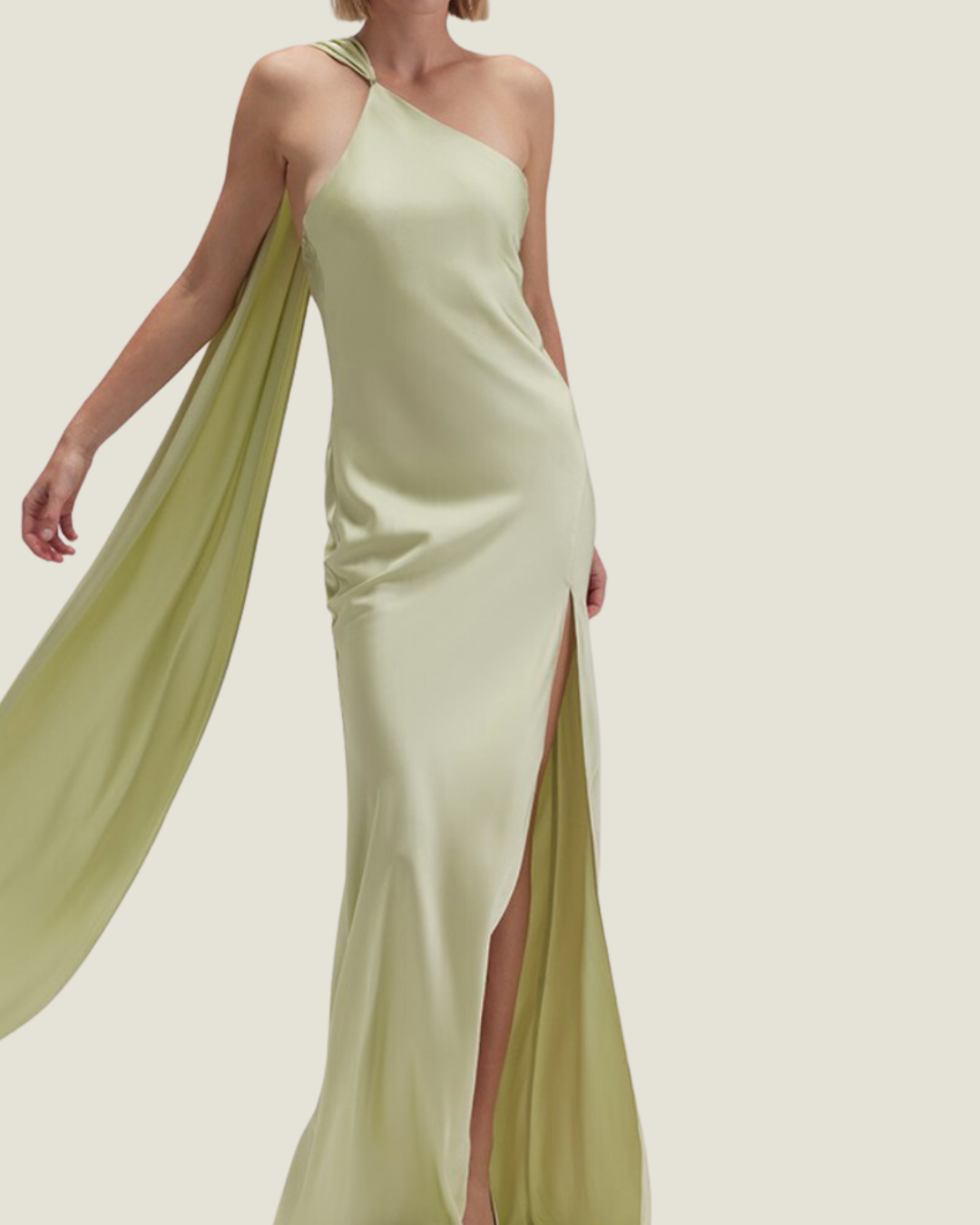 The Valentina: High-Slit Gown