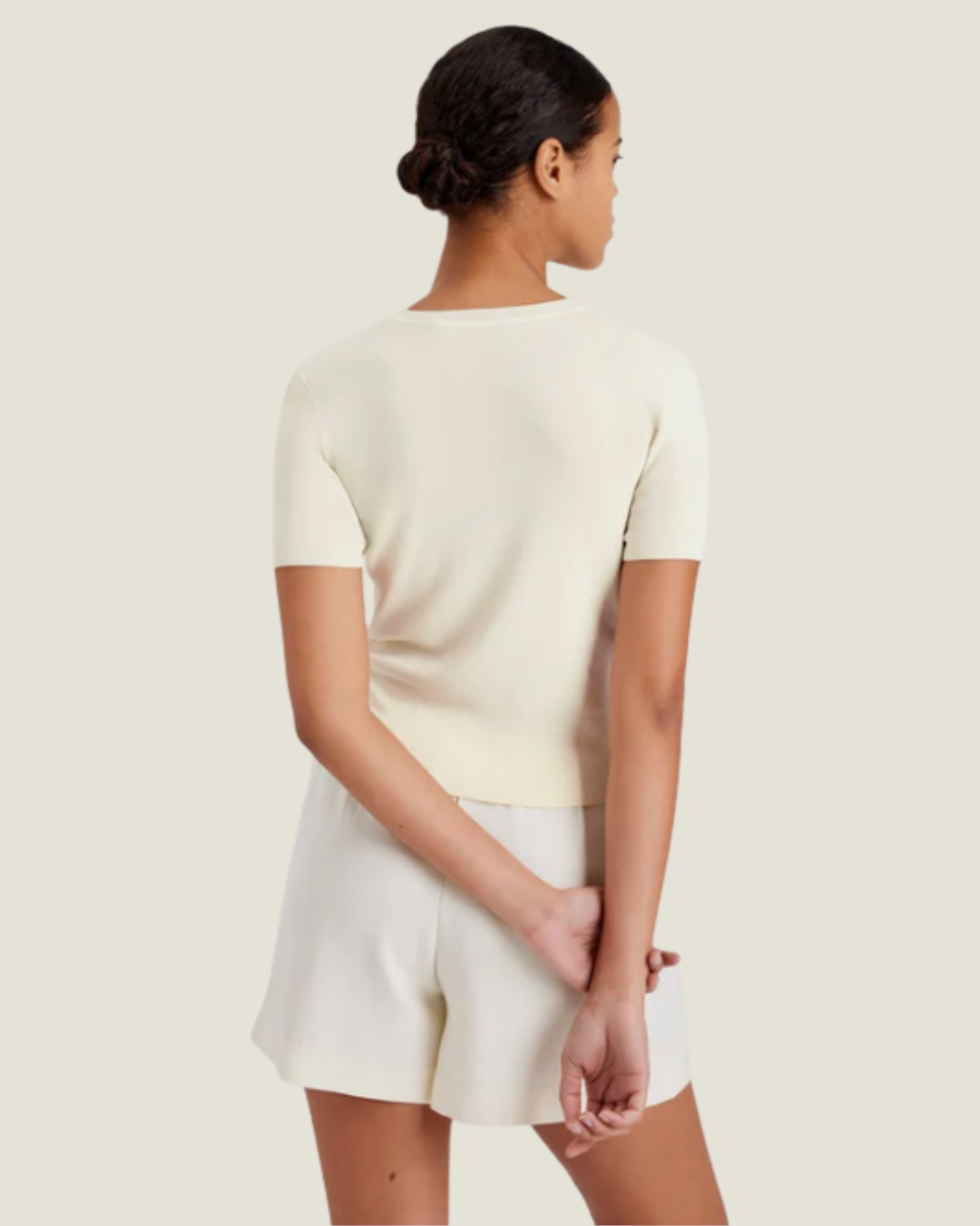 The Riada: Solid & Striped Top