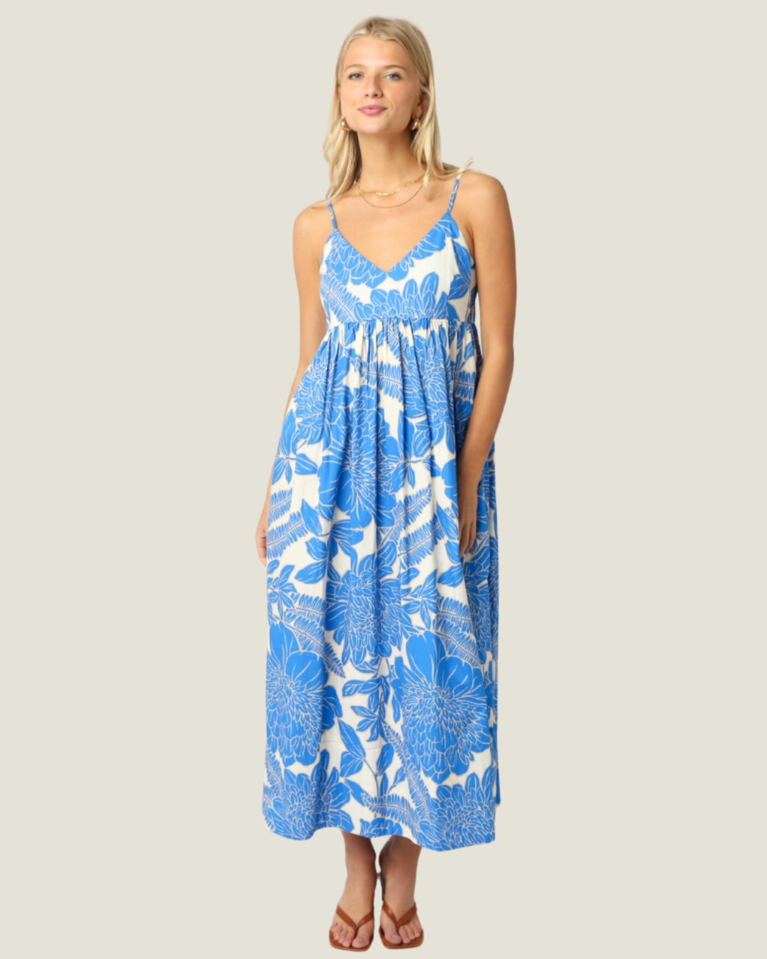 The Jenny: Floral Midi Dress