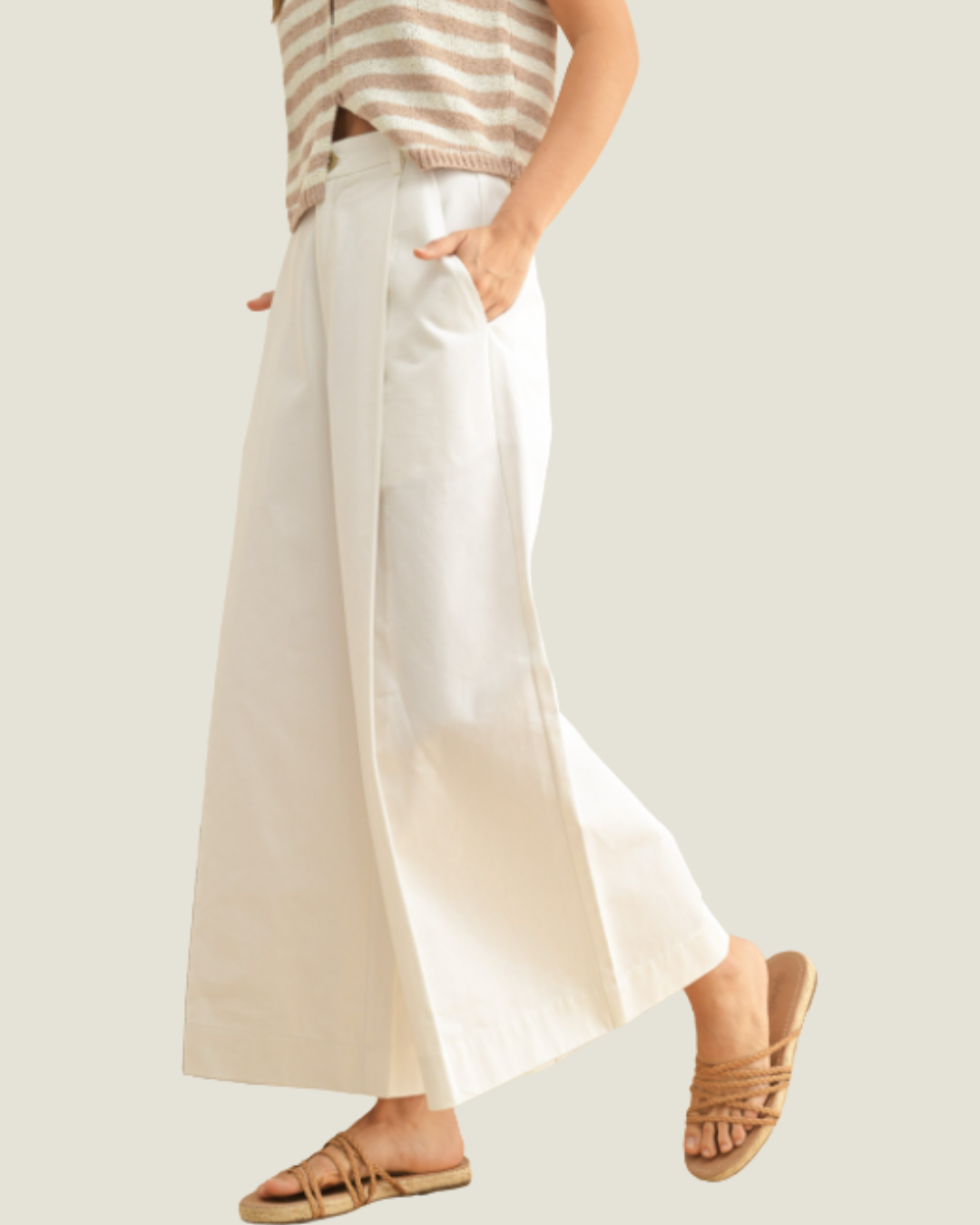 The Leni: Wide Leg Trouser