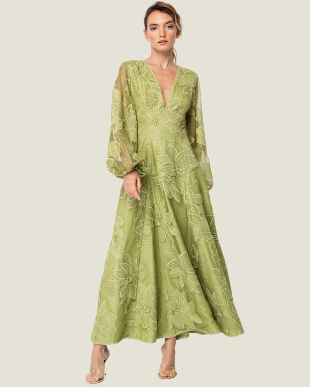 The Soleil: Long Sleeve Gown