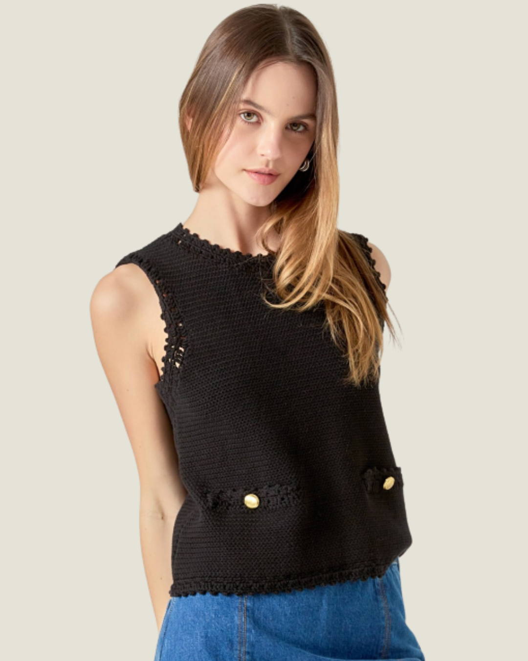 The Astoria: Knit Tank Top
