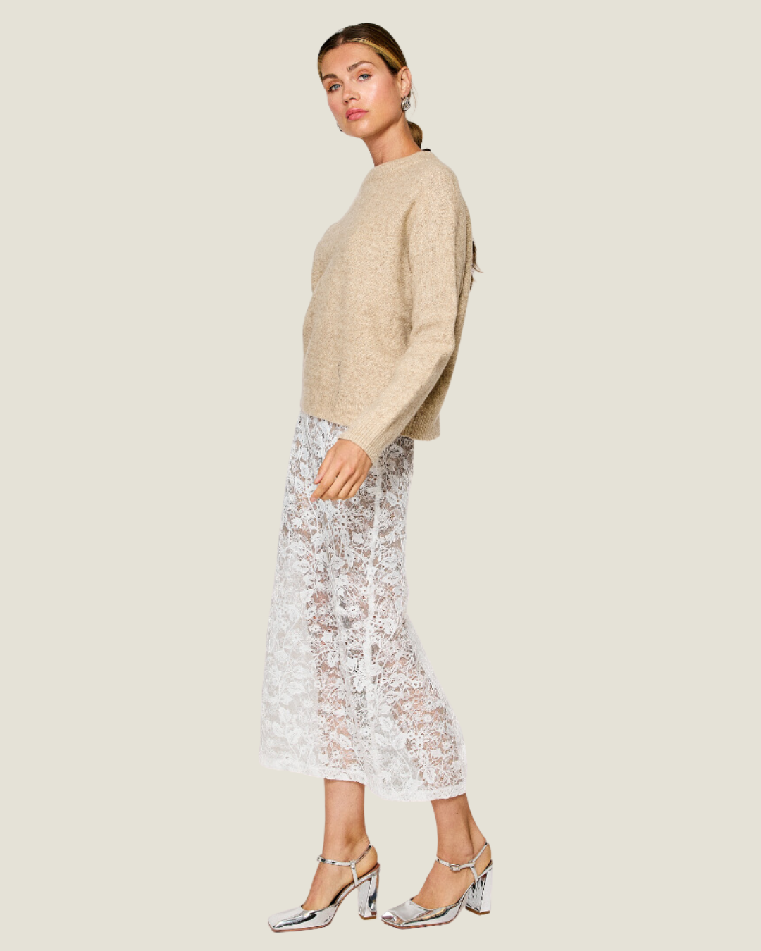 The Liliana: Lace Skirt
