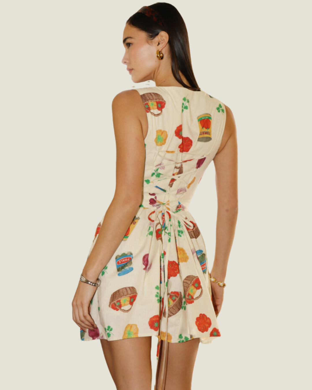 The Sunday Sun: Patterned Mini Dress