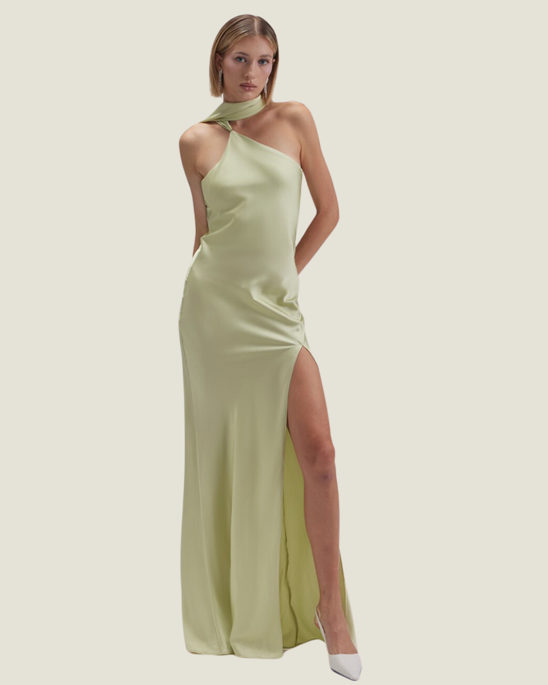 The Valentina: High-Slit Gown