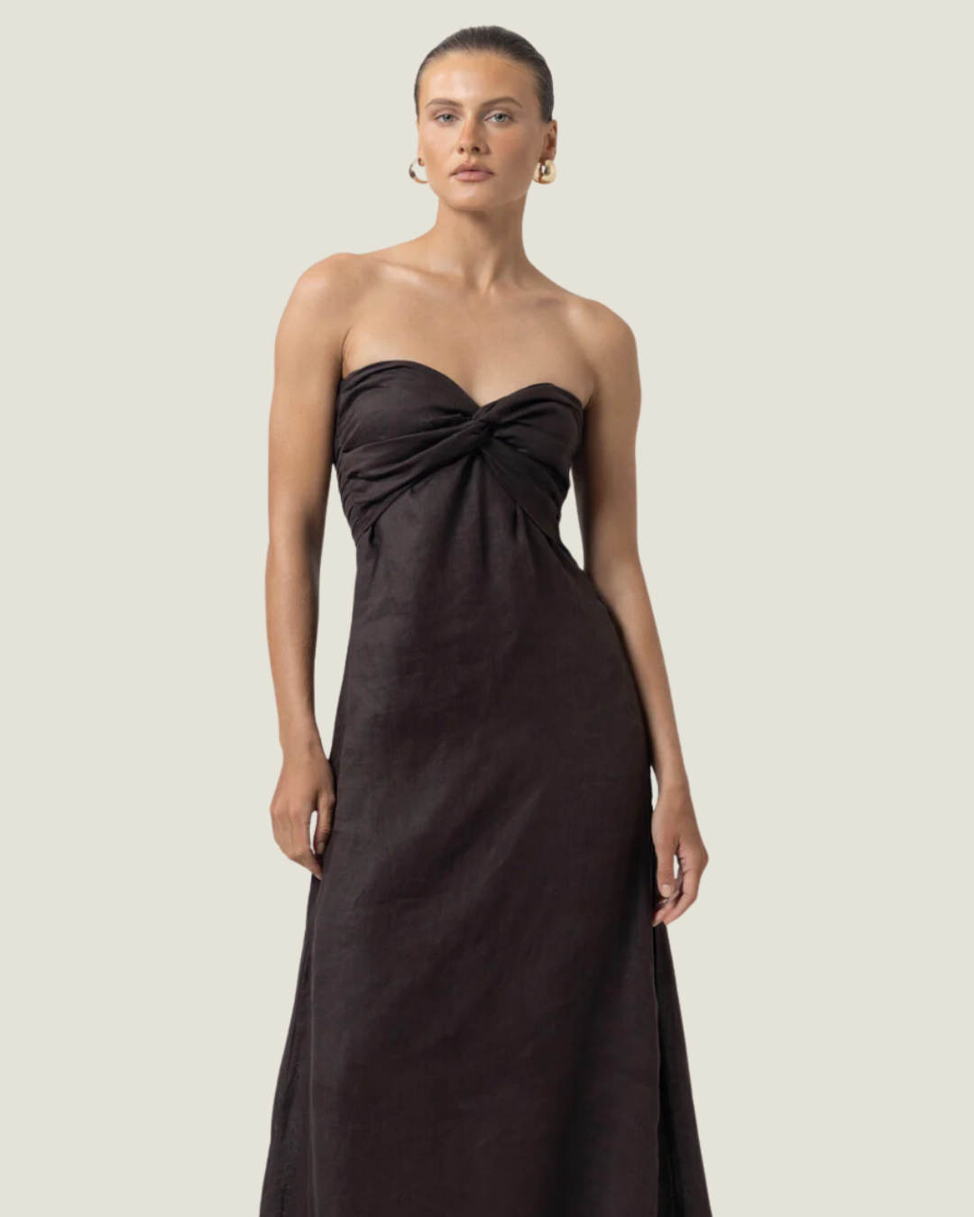 The Melody: Linen Maxi Dress
