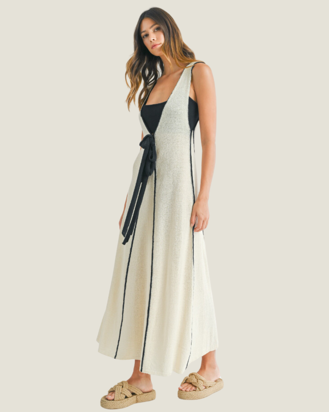 The Charleston: Plunging Maxi Dress